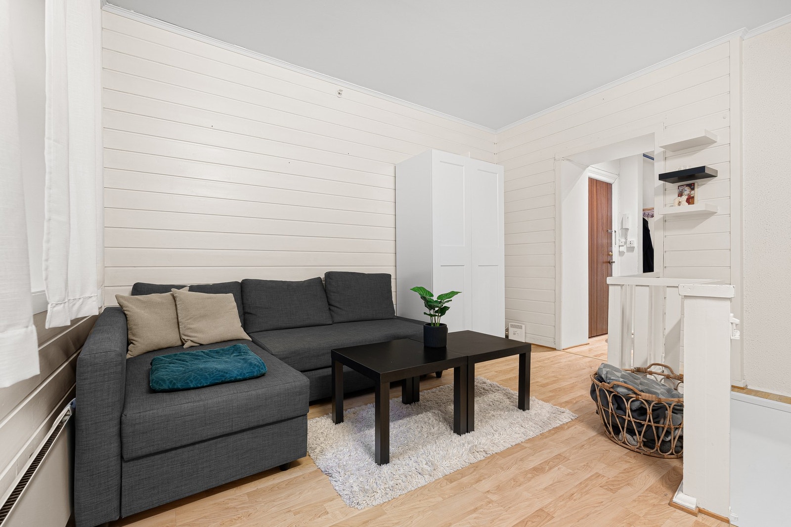 Stue er på ca. 14,5 m². Galleribilde