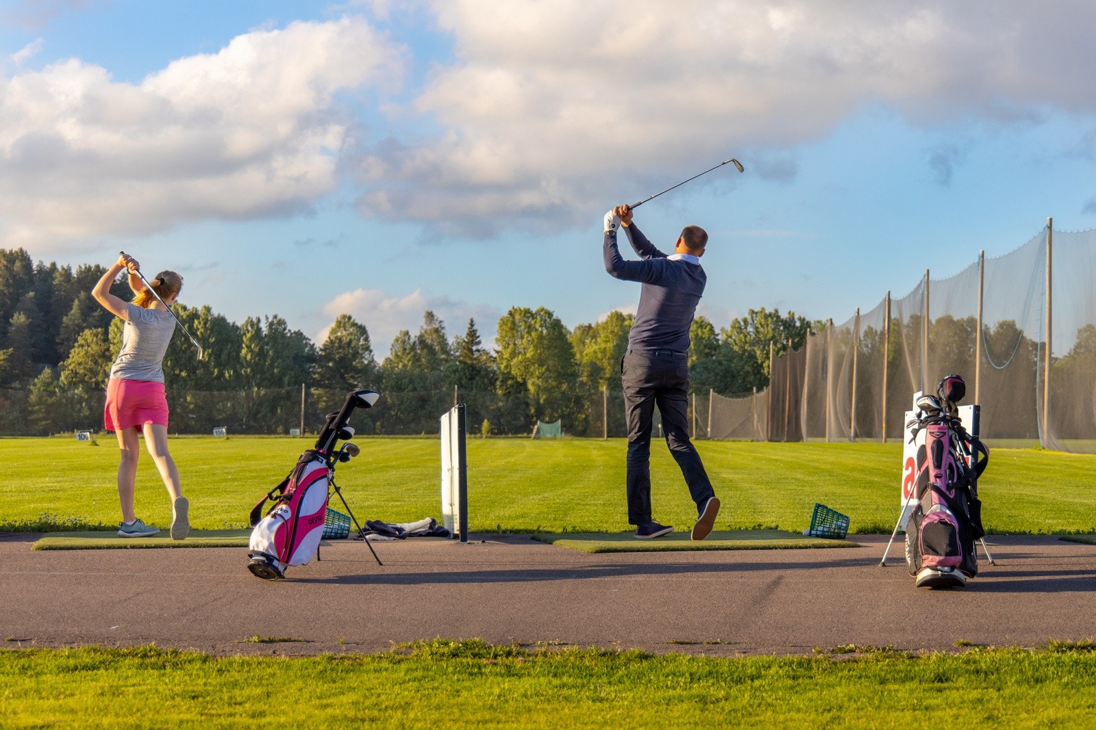 Lillestrøm golfklubb ligger rett utenfor sentrum. Galleribilde