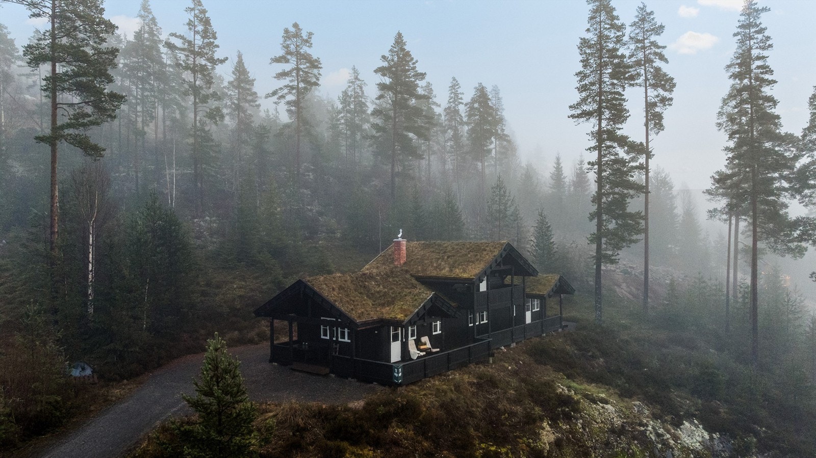 Usjenert og rolig i blindvei Galleribilde