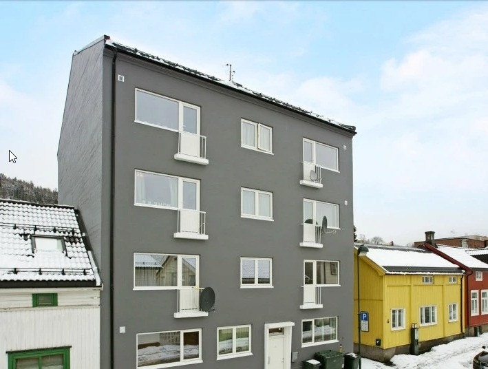 Forsiden av bygget Galleribilde