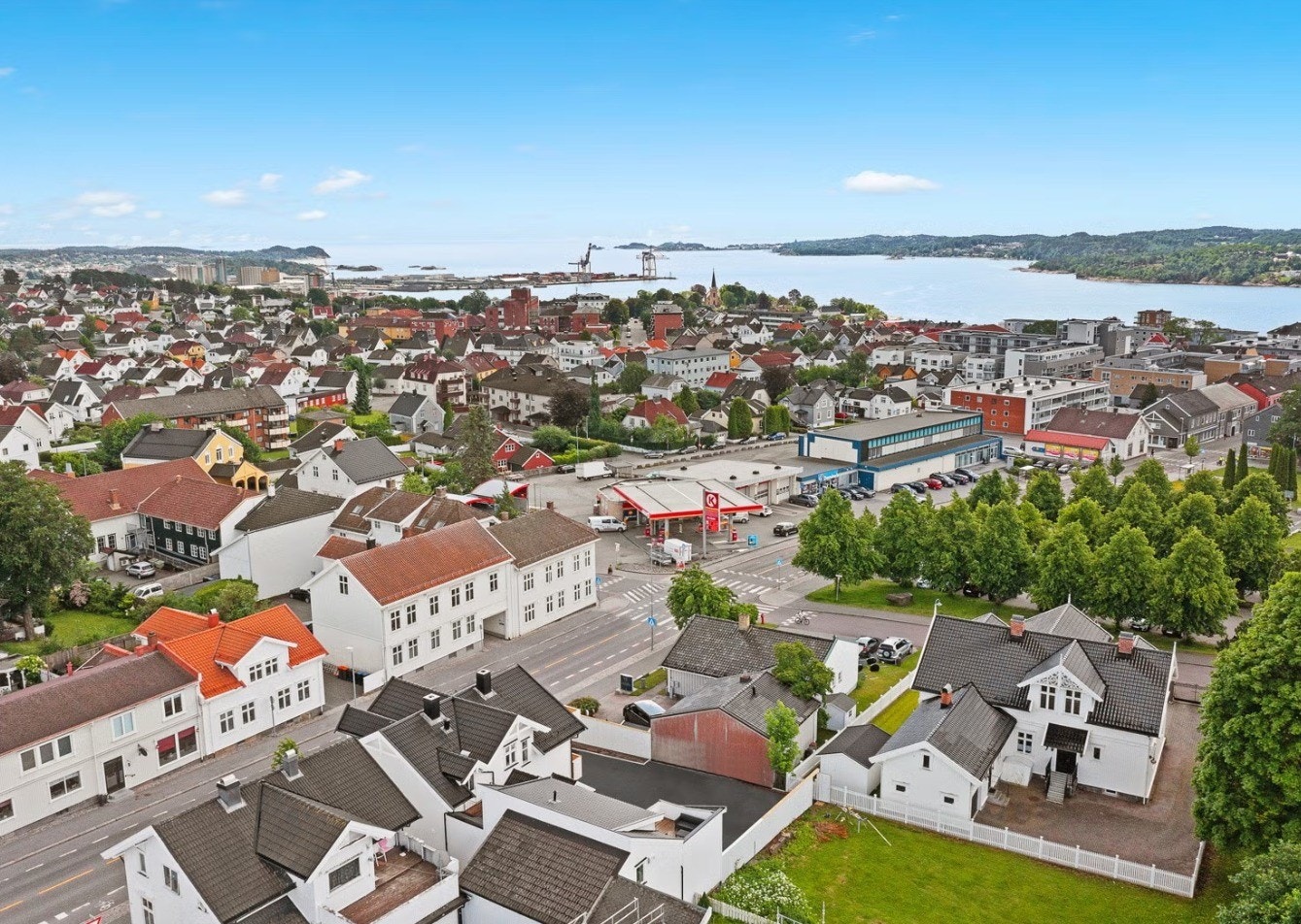 Leiligheten har en sentral beliggenhet Galleribilde