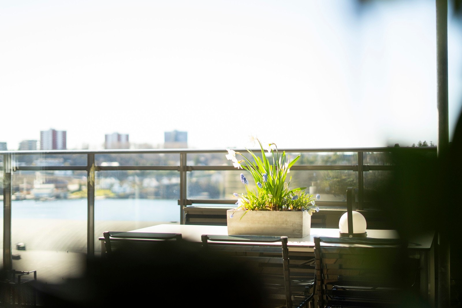 Nydelig sjøutsikt fra kjøkkenet Galleribilde