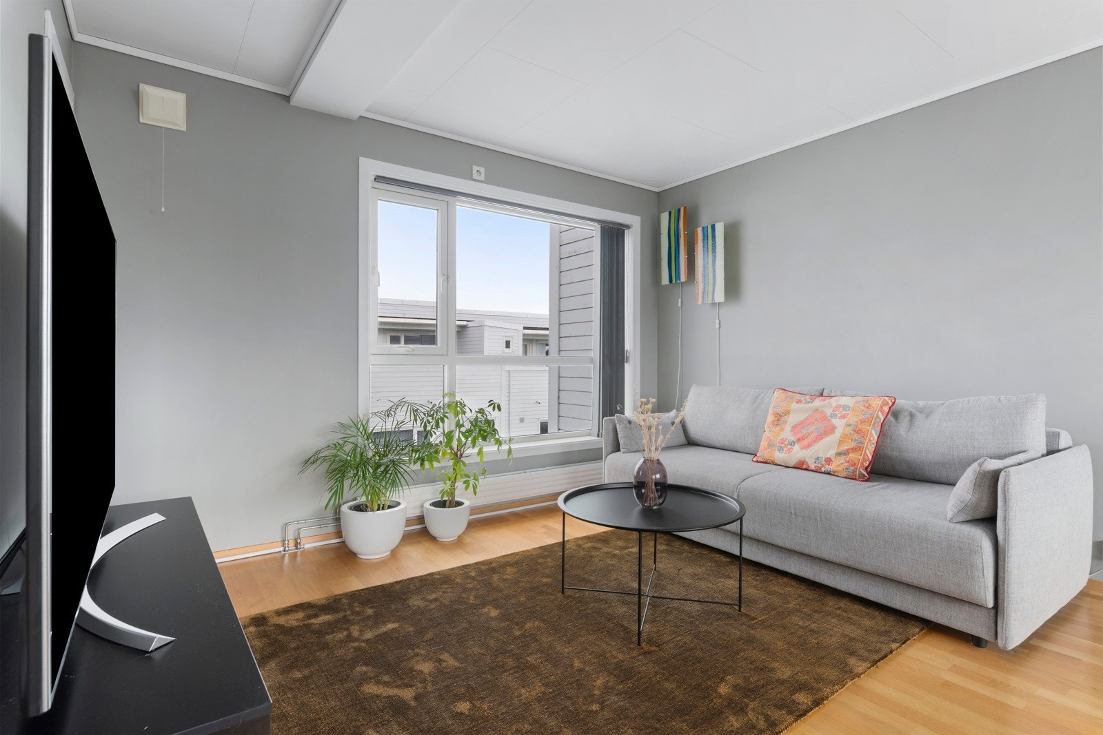 Rommet er enkelt å innrede. Galleribilde