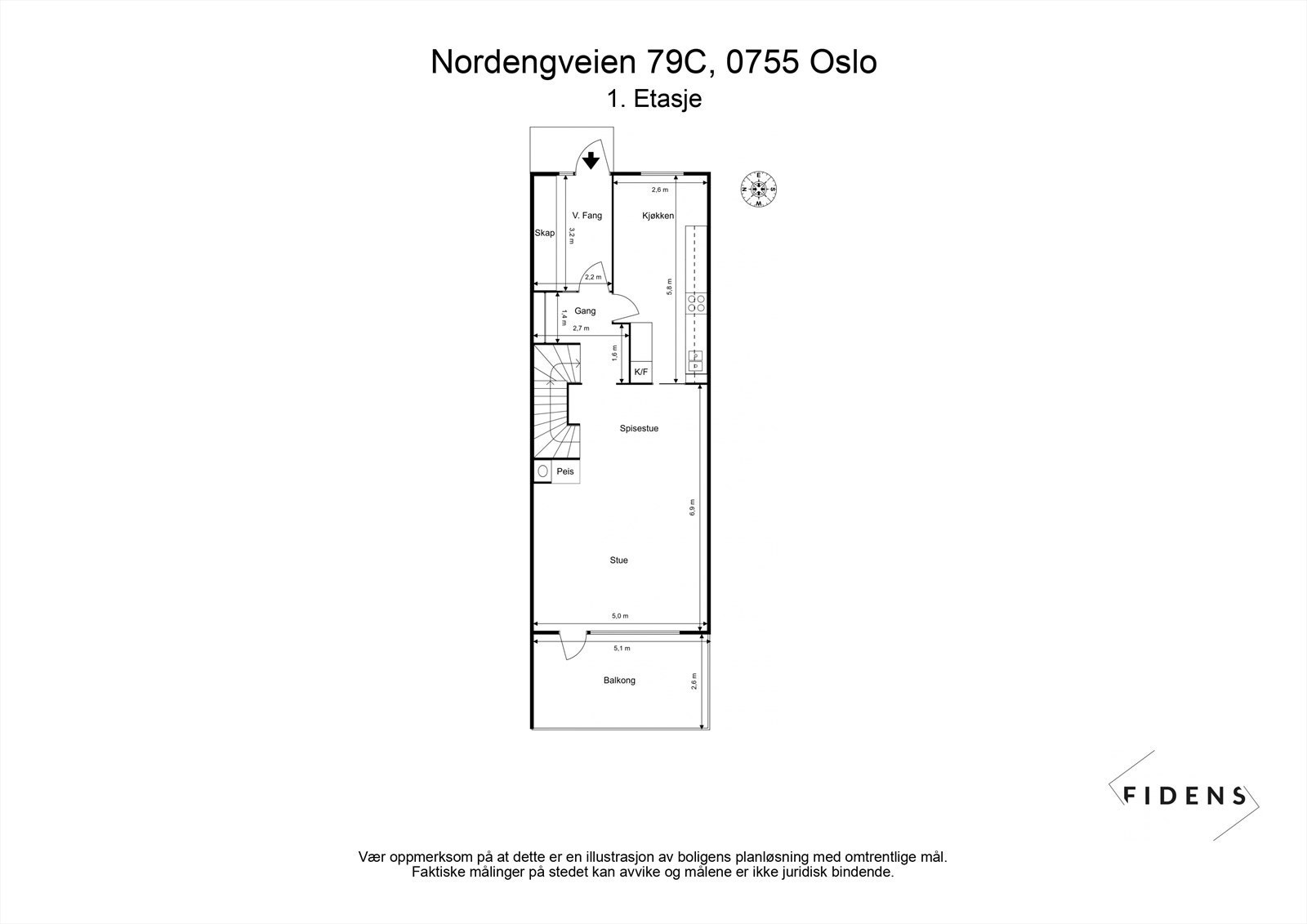 Plantegning . 1. etasje Galleribilde