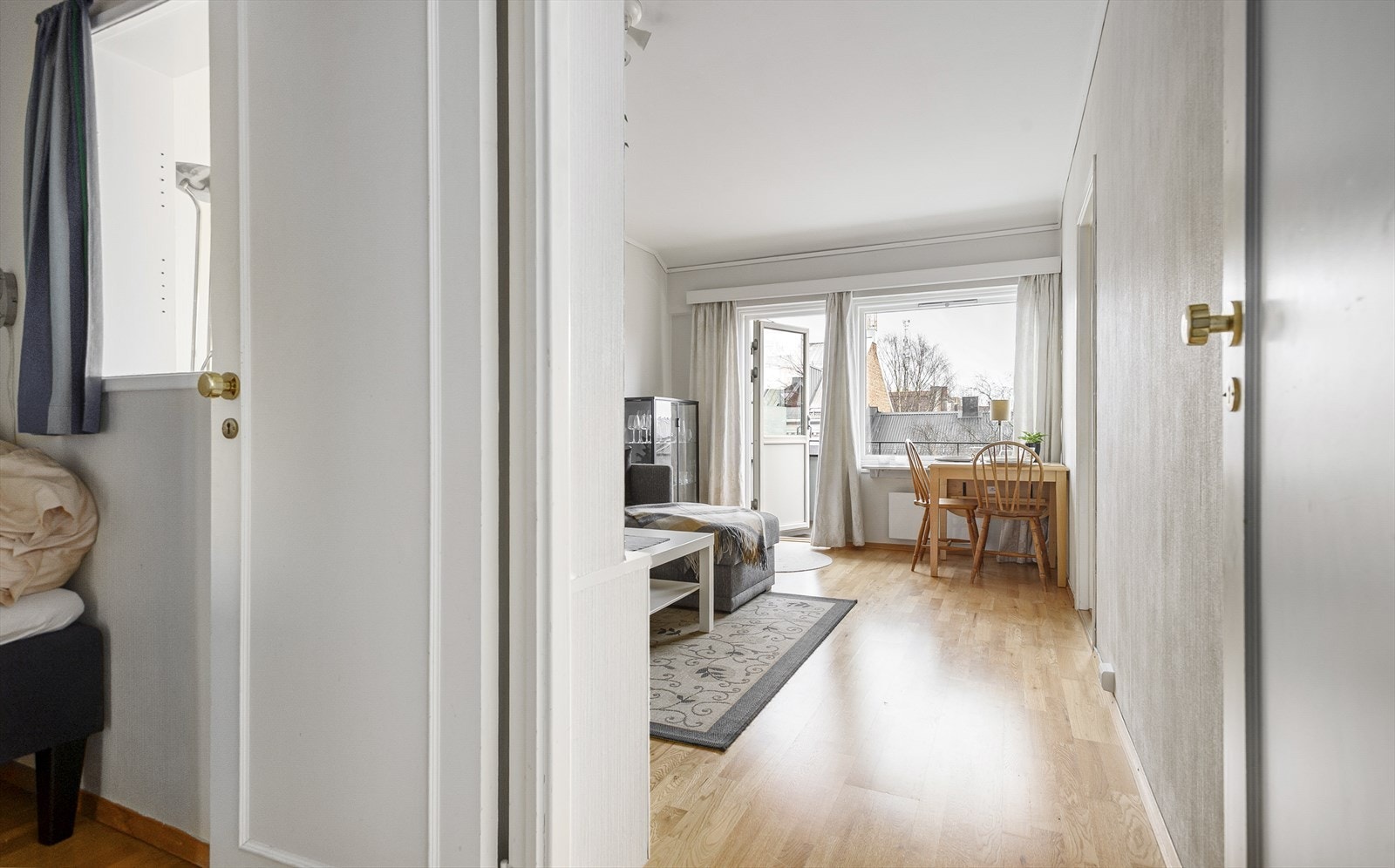 Praktisk sovealkove/ innredet rom Galleribilde