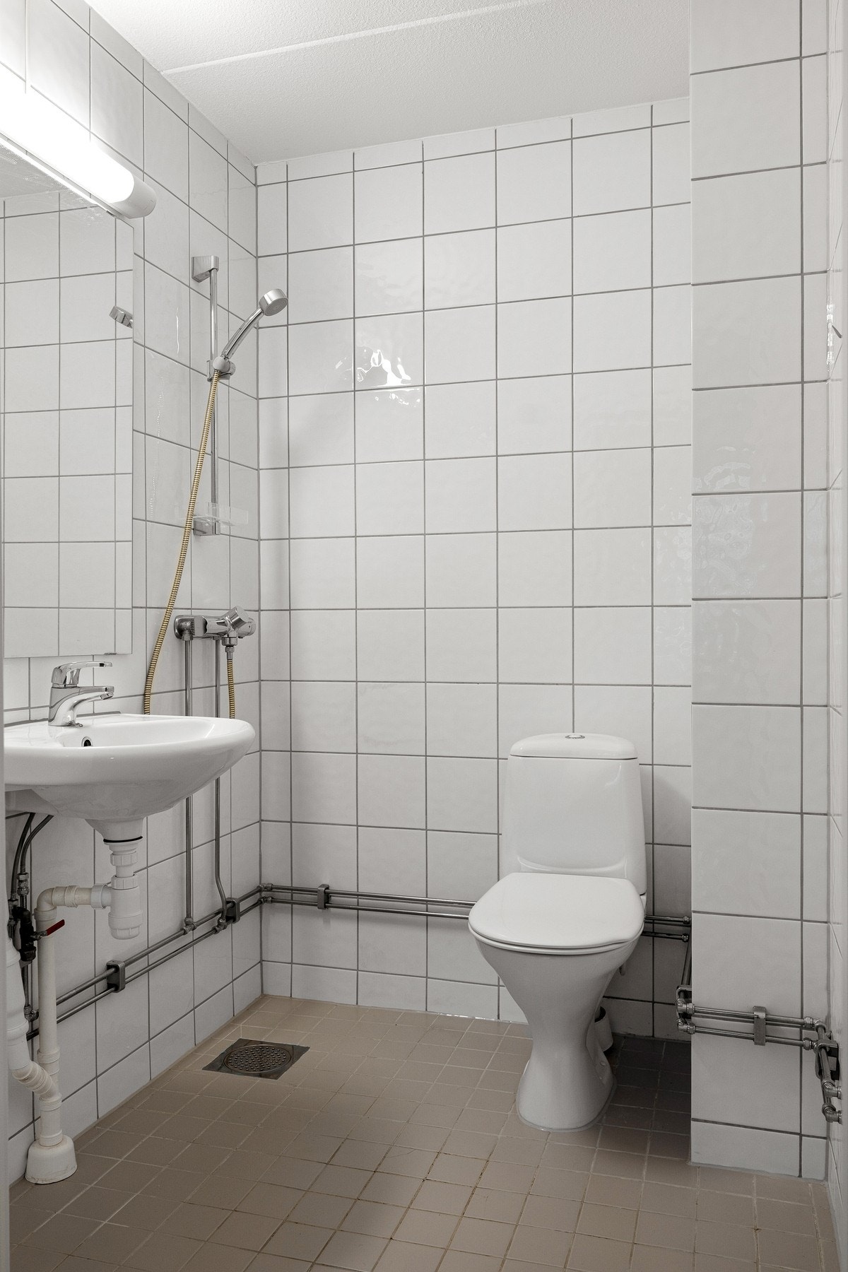 Bad med varmekabler Galleribilde