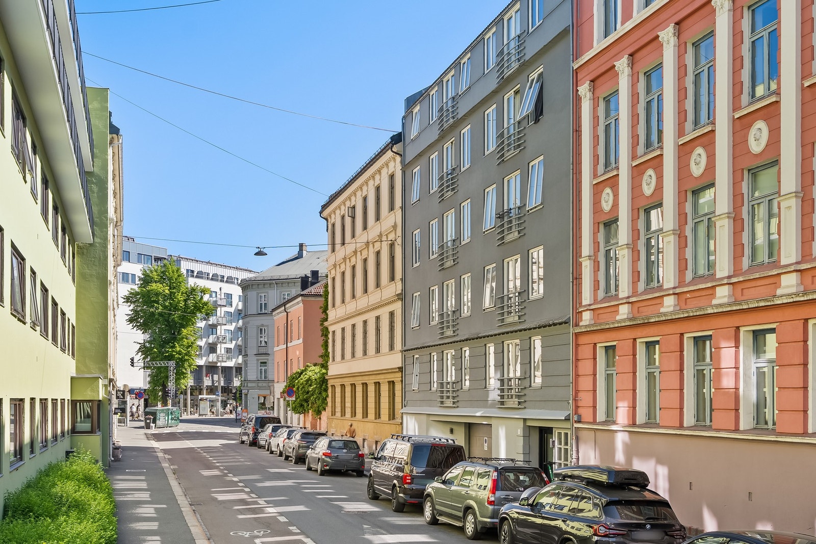 Øvrefoss 9 ligger svært sentralt til på Grünerløkka Galleribilde