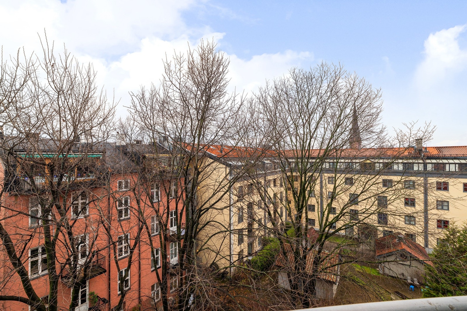 Utsyn fra den franske balkongen Galleribilde