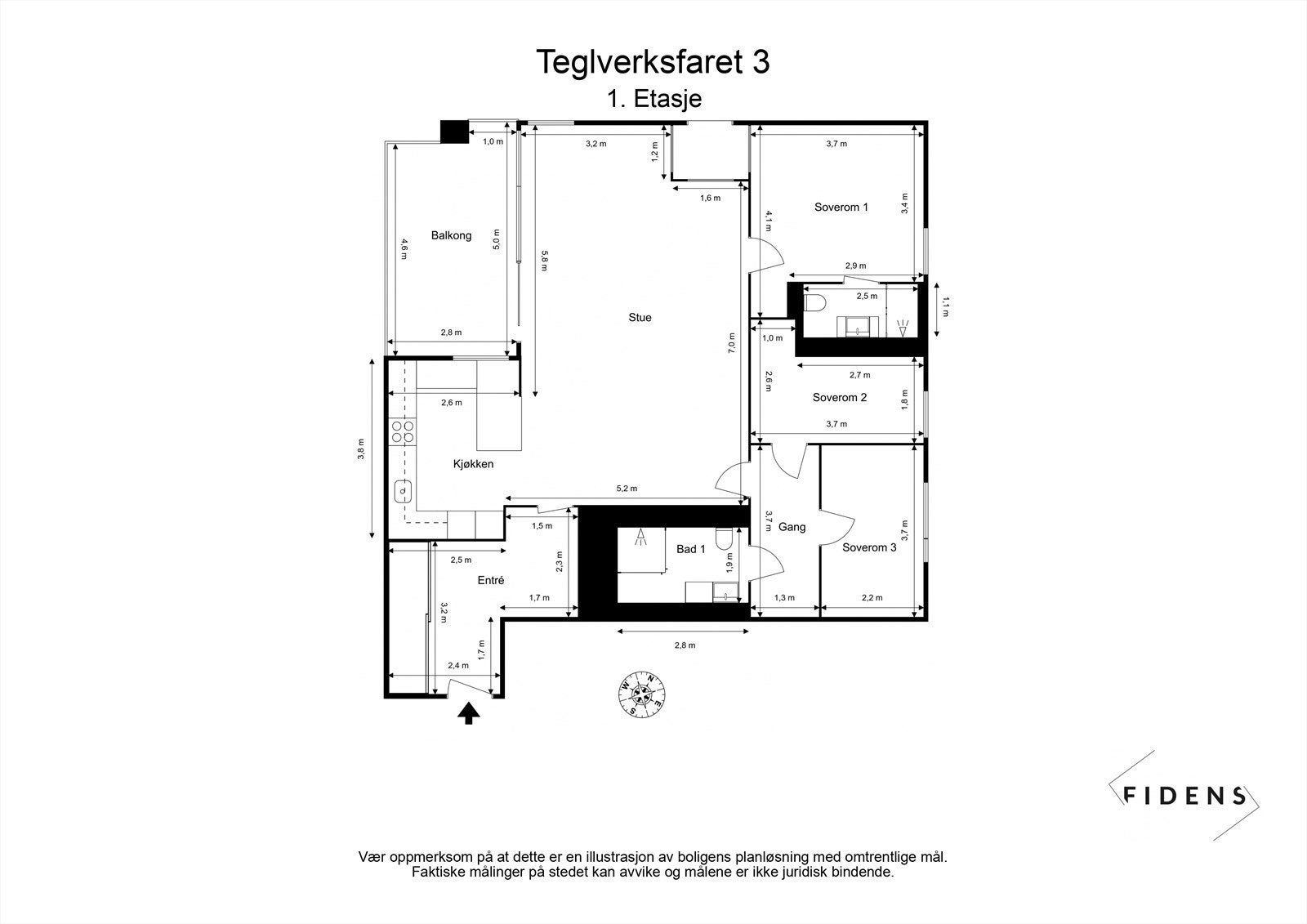 Plantegning. Galleribilde