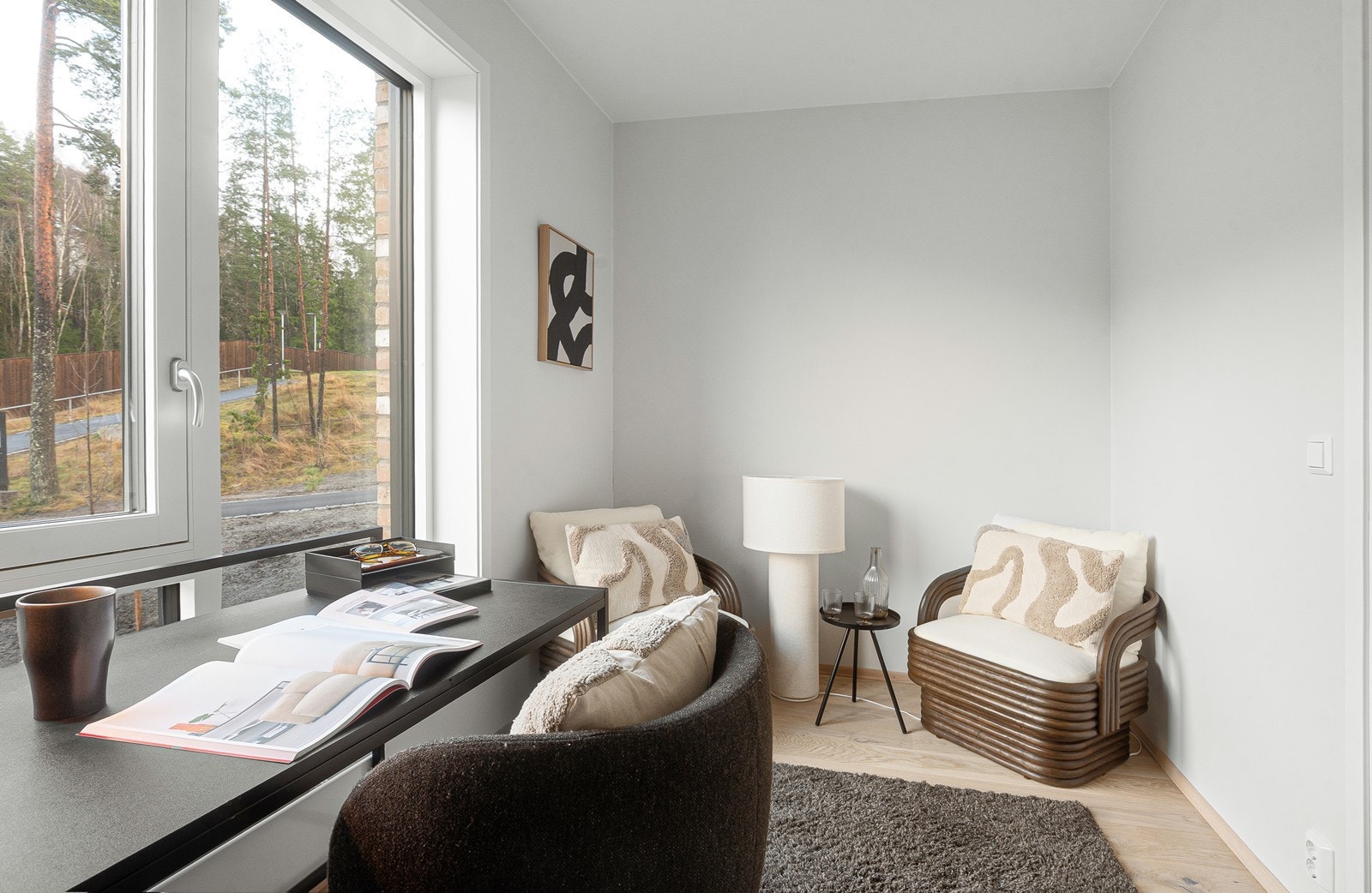 Dette rommet egner seg godt som hjemmekontor, gjesterom eller barnerom. Galleribilde