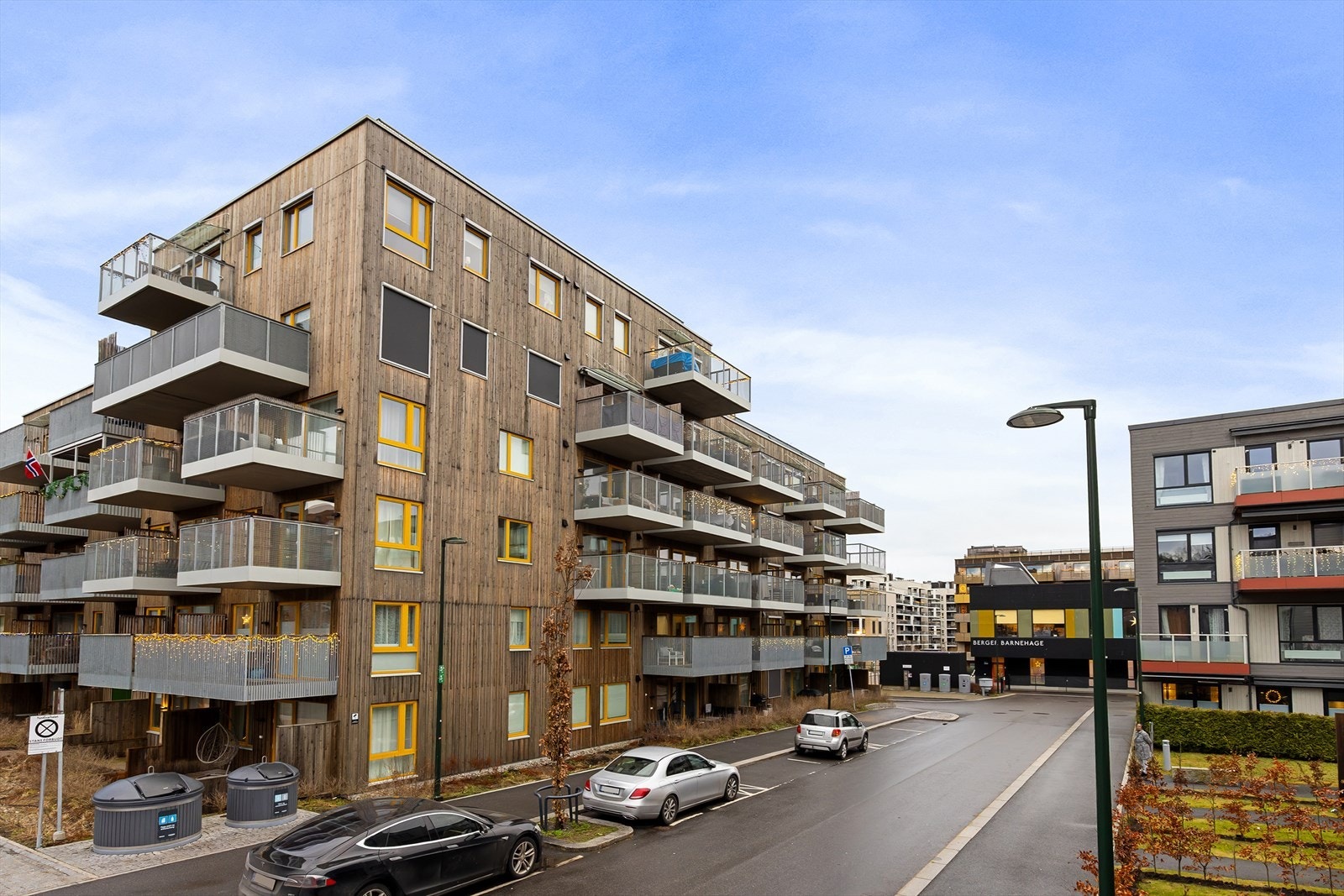 Borettslaget sto ferdig i 2023. Arkitekt for prosjektet var Spor Arkitekter. Galleribilde