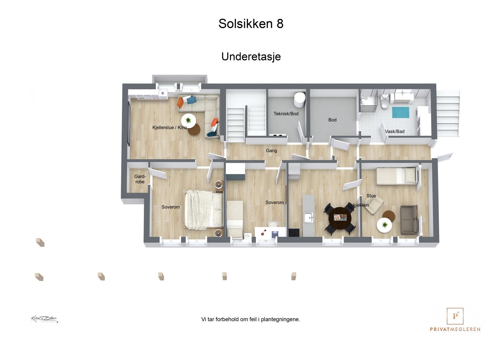 Plantegning kjeller Galleribilde