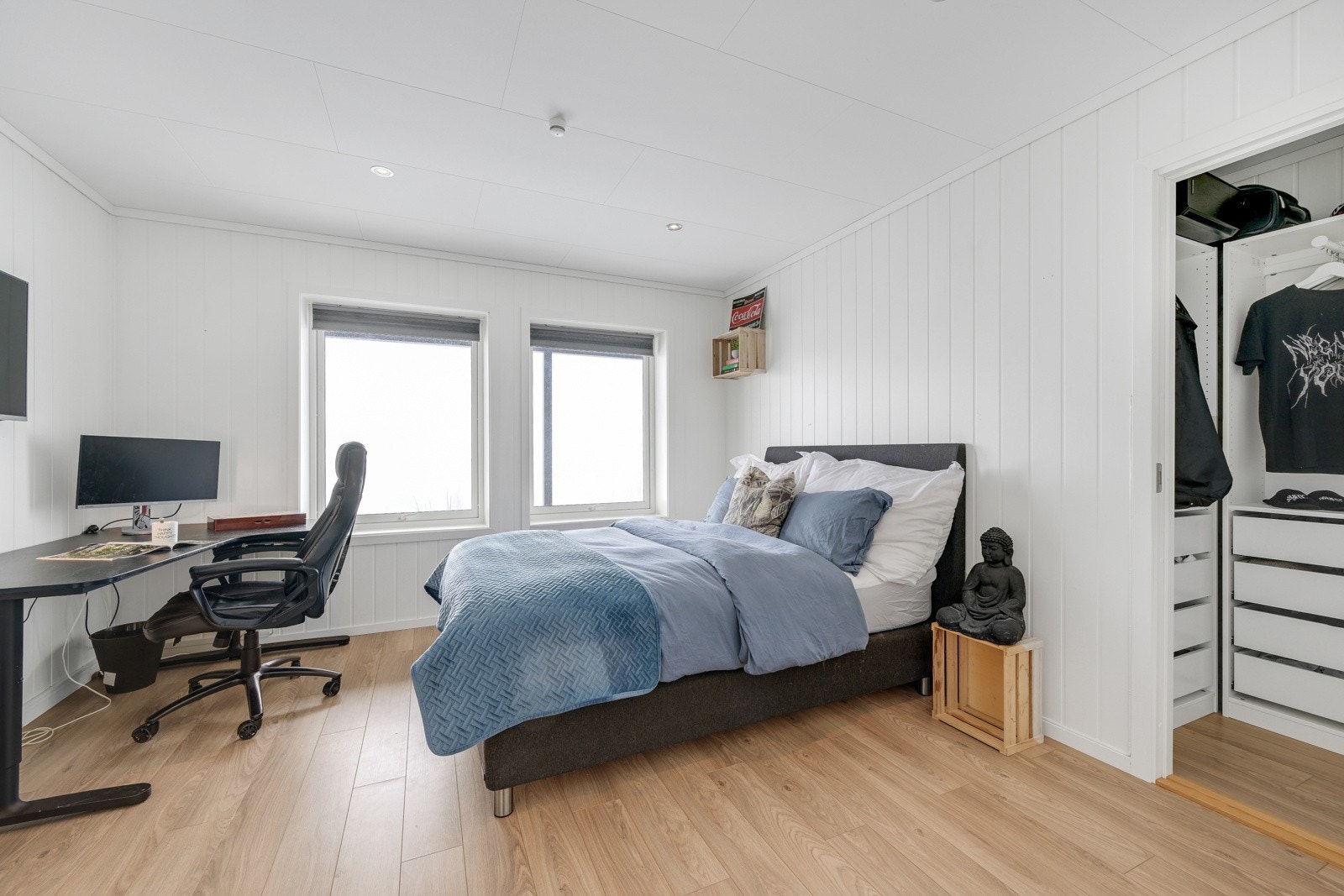 2 gode soverom i denne etasjen også (ikke søkt bruksendret) Galleribilde