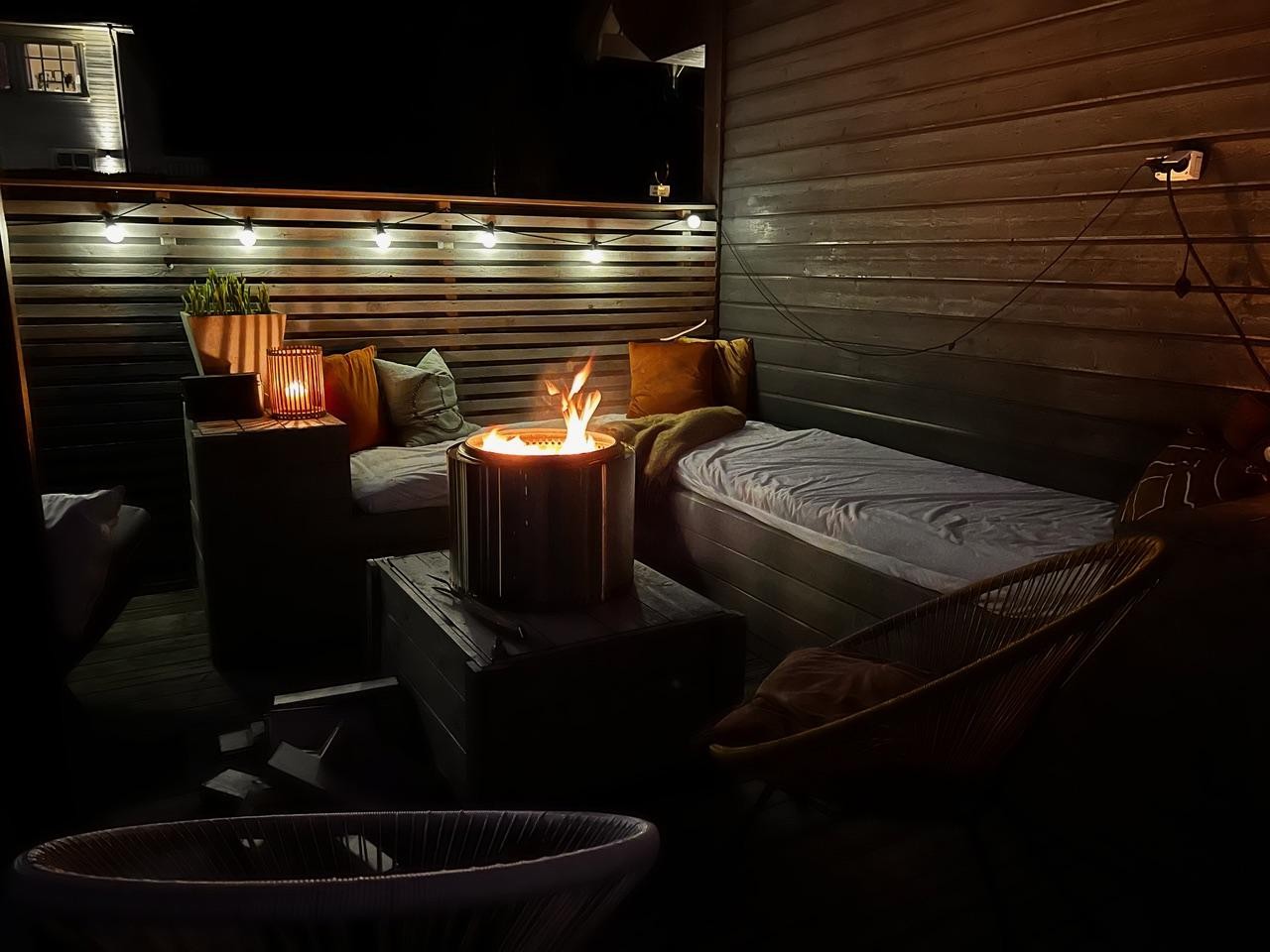 En fin plass for lange kvelder i hyggelige lag Galleribilde