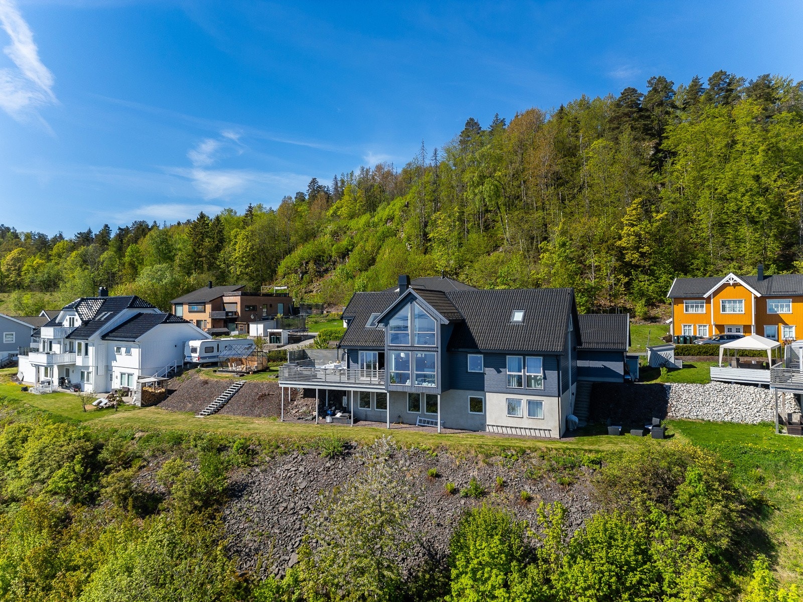 Her ligger alt til rette for at både store og små kan trives Galleribilde