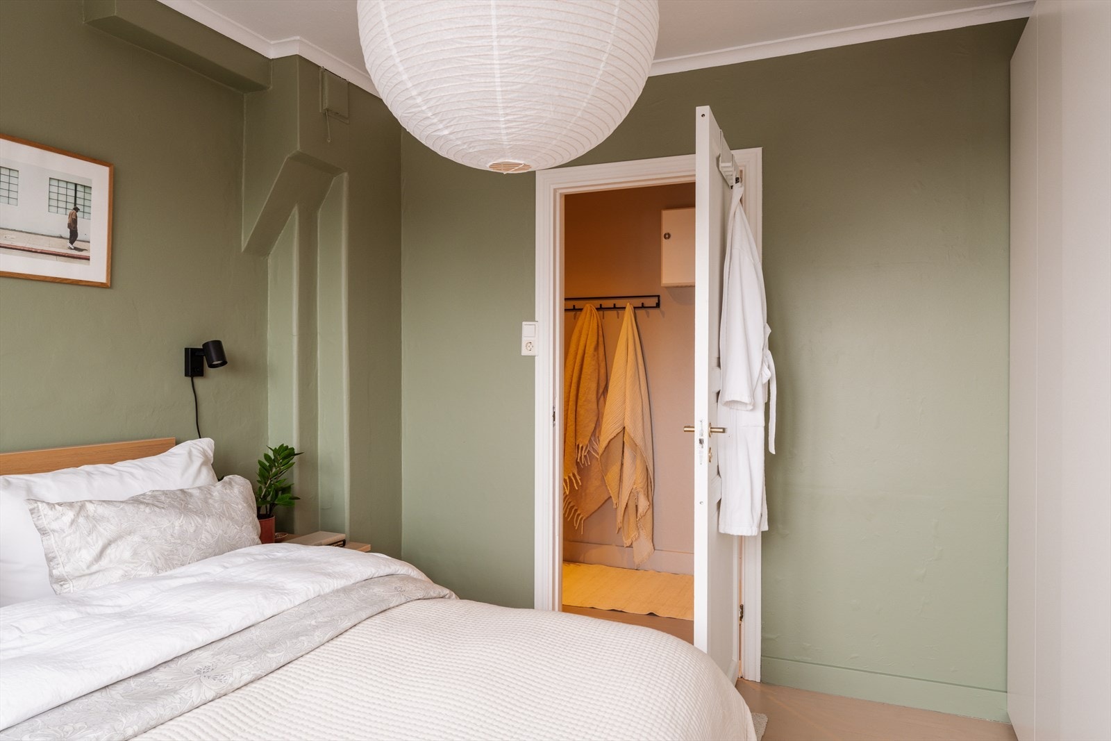 Veggene ble malt i 2021. Galleribilde