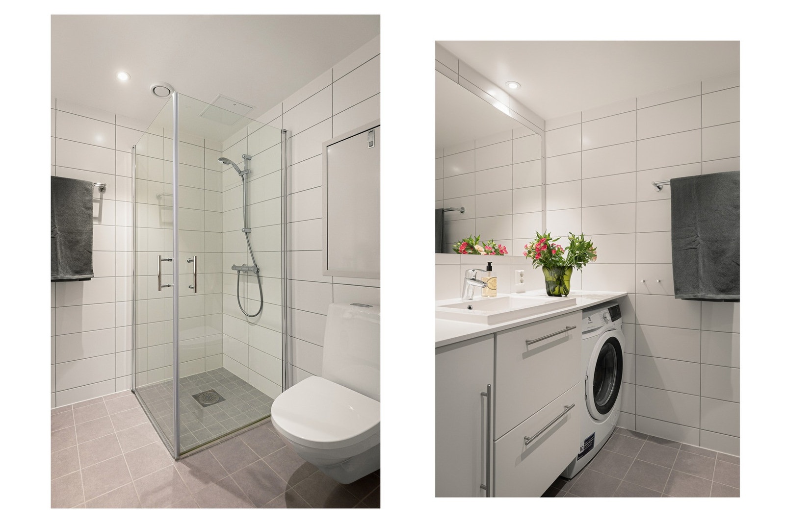 Vaskemaskinen medfølger ved salg. Galleribilde