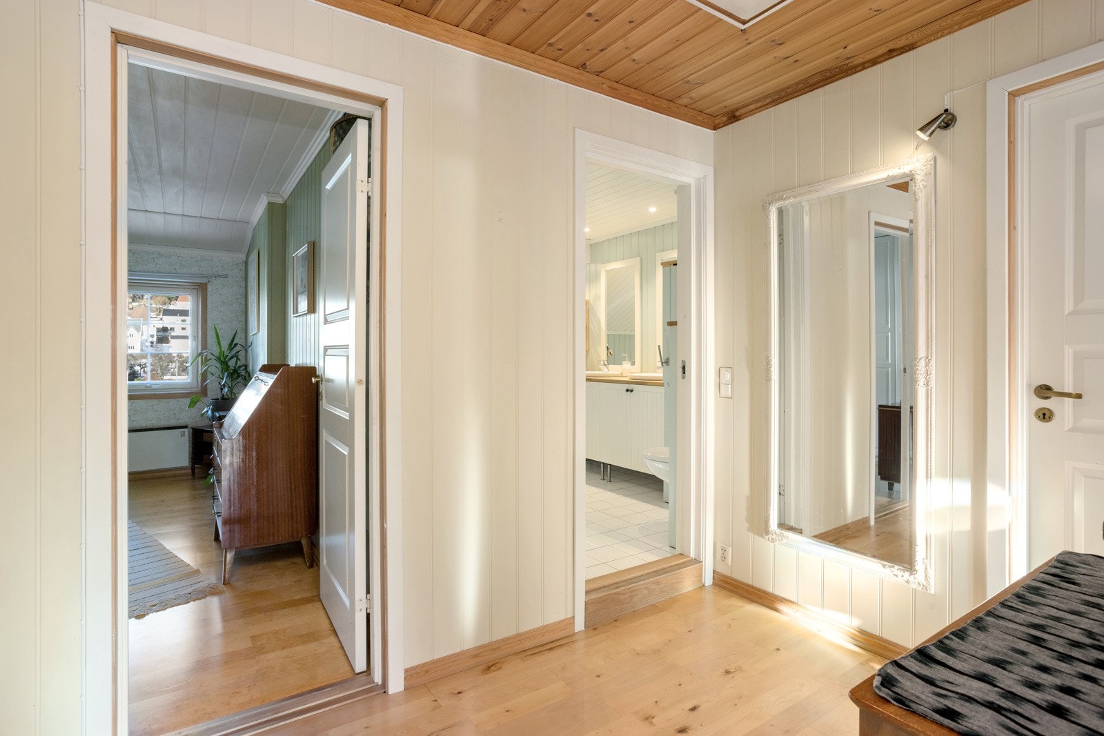 Det tredje soverommet ligger i motsatt ende Galleribilde