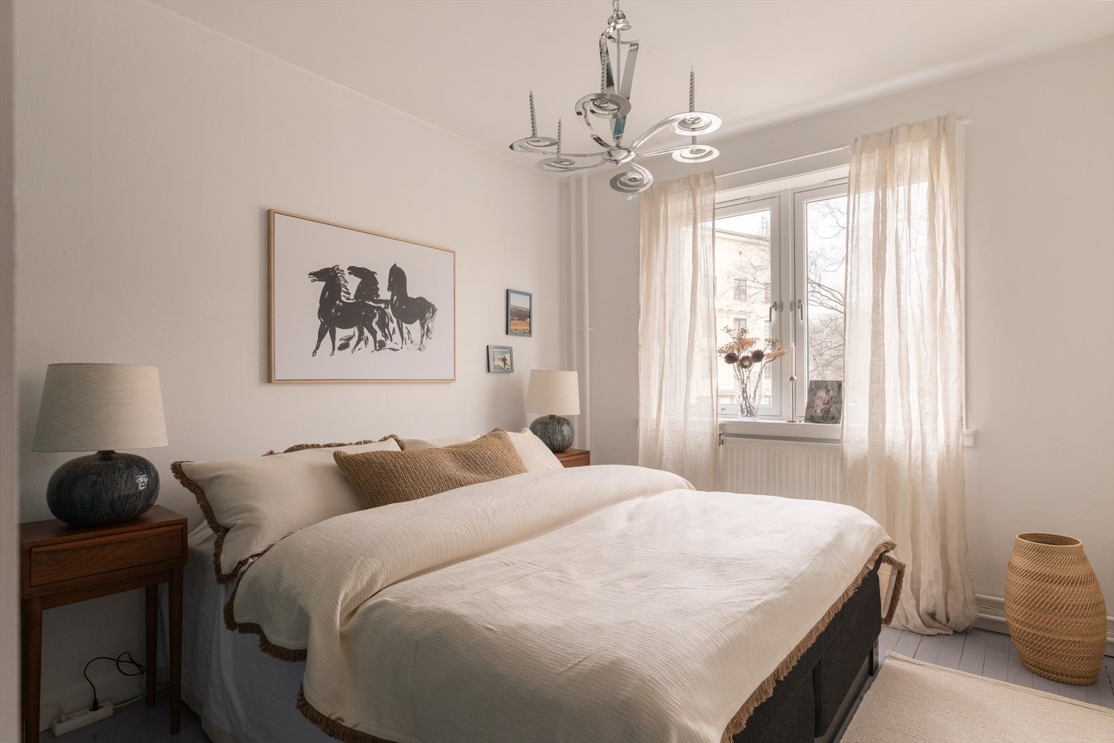 Leiligheten inneholder et romslig soverom. Galleribilde