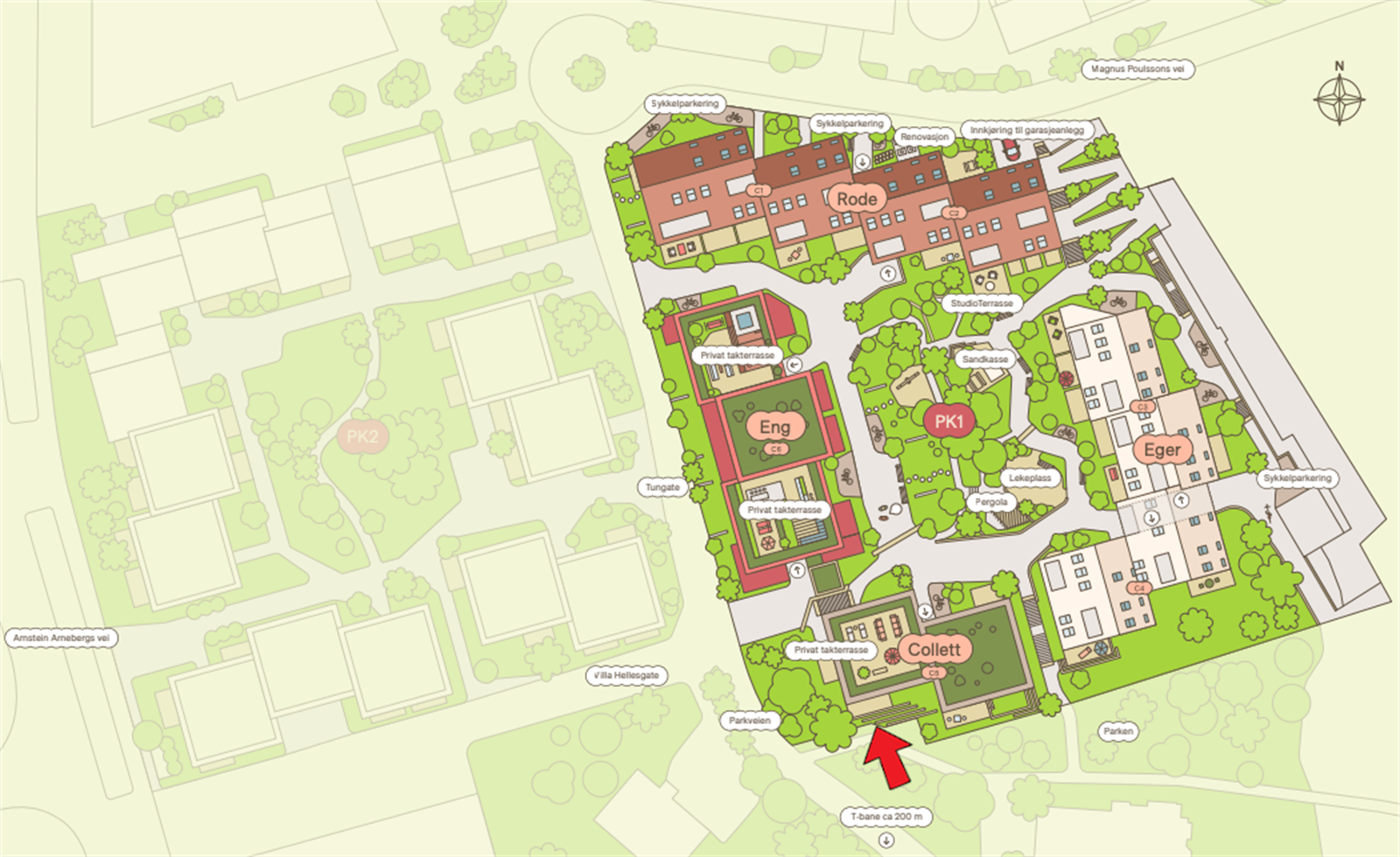 Illustrasjon utomhus. Avvik kan forekomme. Galleribilde