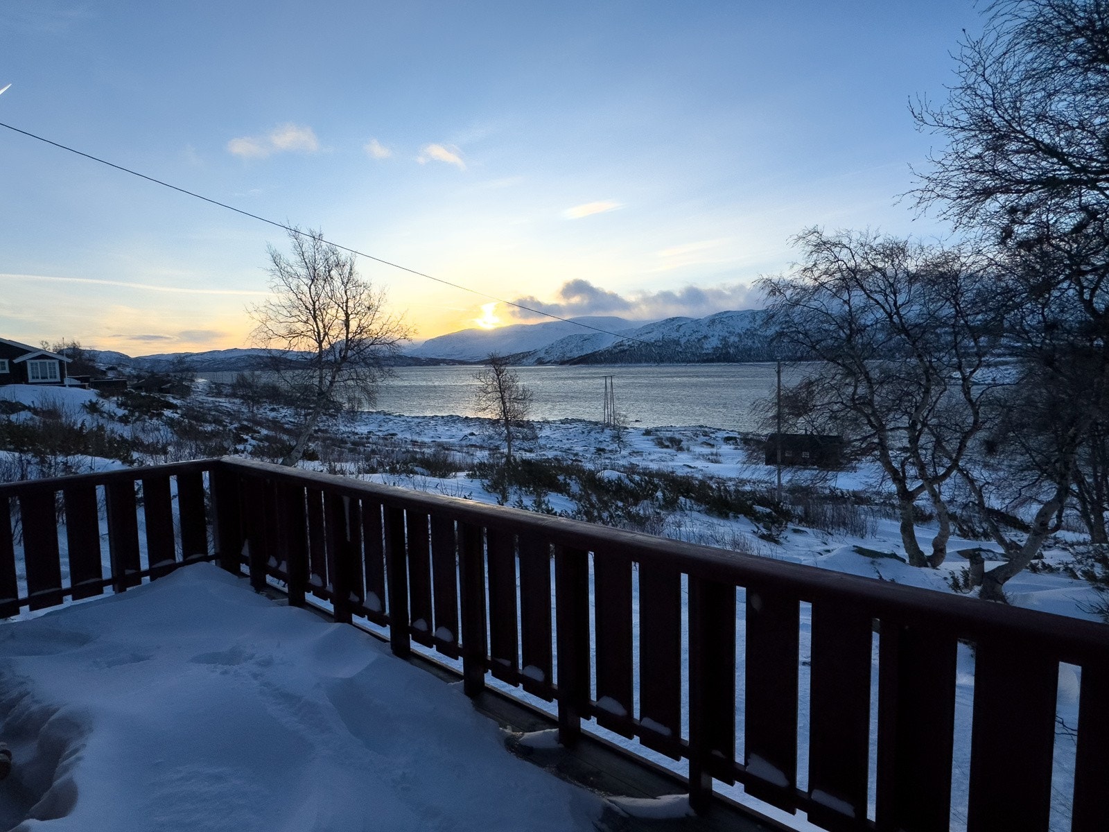 Flott utsikt fra terrassen. Selgers private bilder Galleribilde