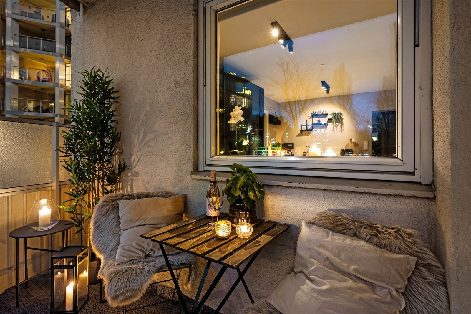 Her kan solen nytes på varme sommerdager. Galleribilde