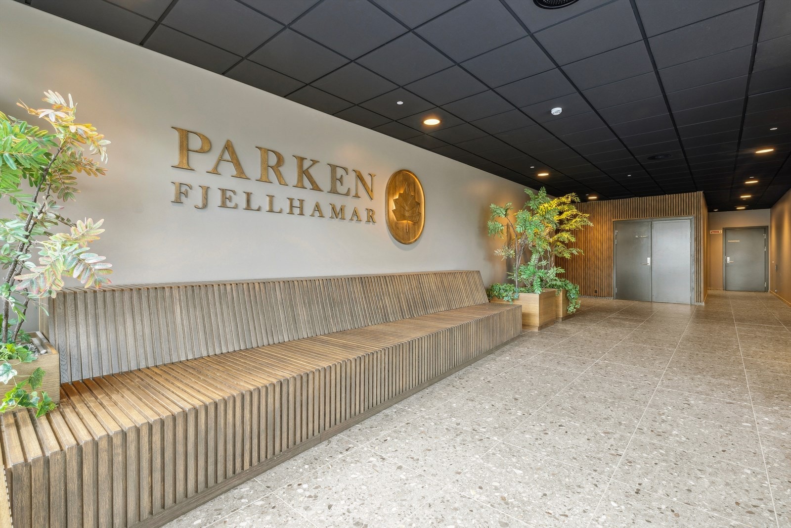 Boligbygget sto ferdig i 2023 og holder gjennomgående høy standard med flotte fellesarealer. Galleribilde