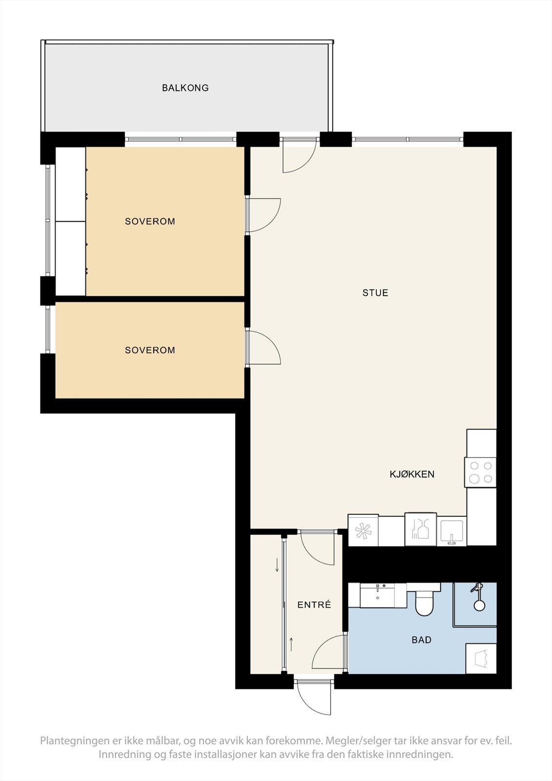 Plantegning. Galleribilde