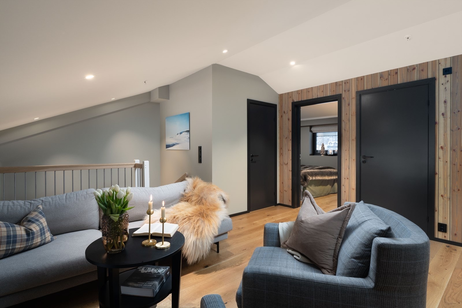 Loftstue Galleribilde