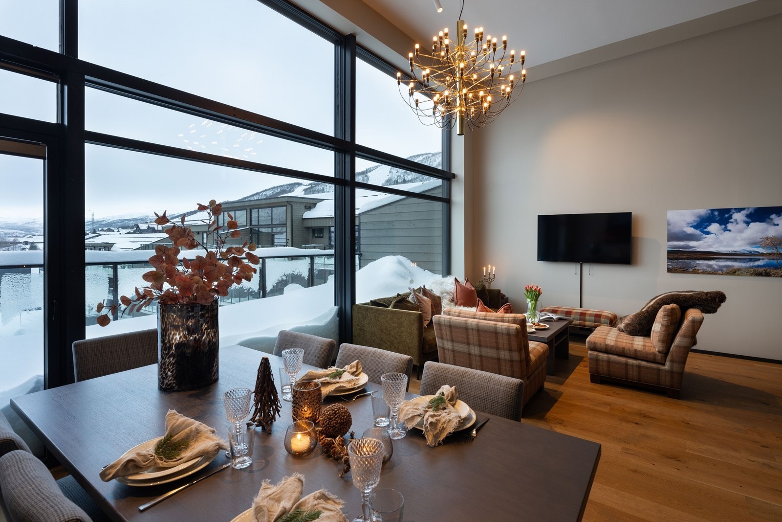 Delikat toppleilighet med "Easy living" Galleribilde