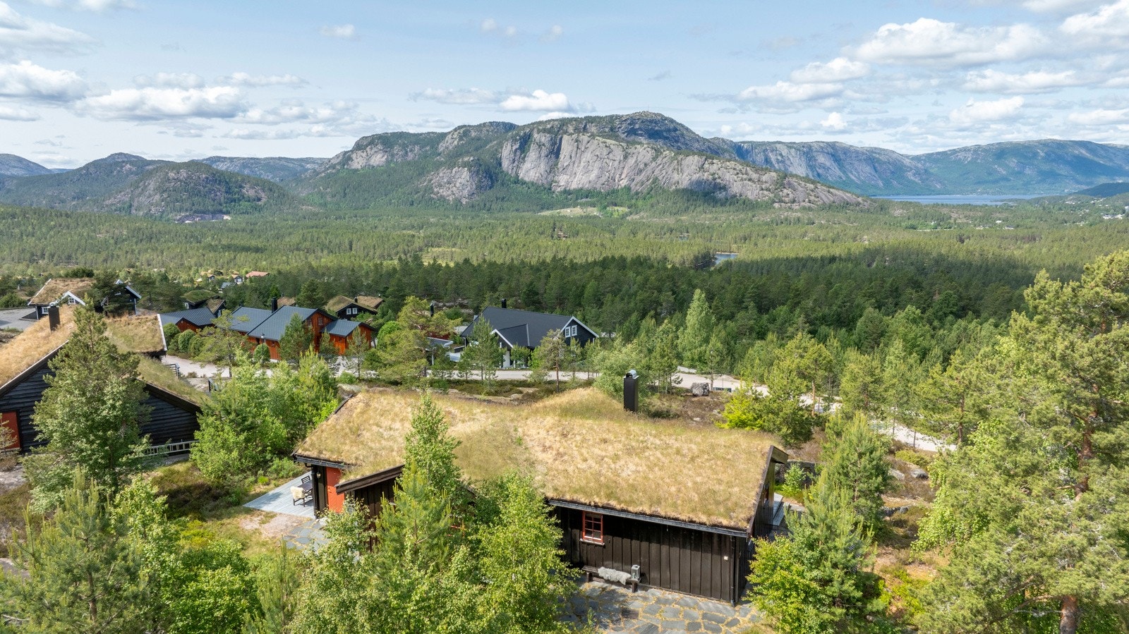 Uteområde. Galleribilde