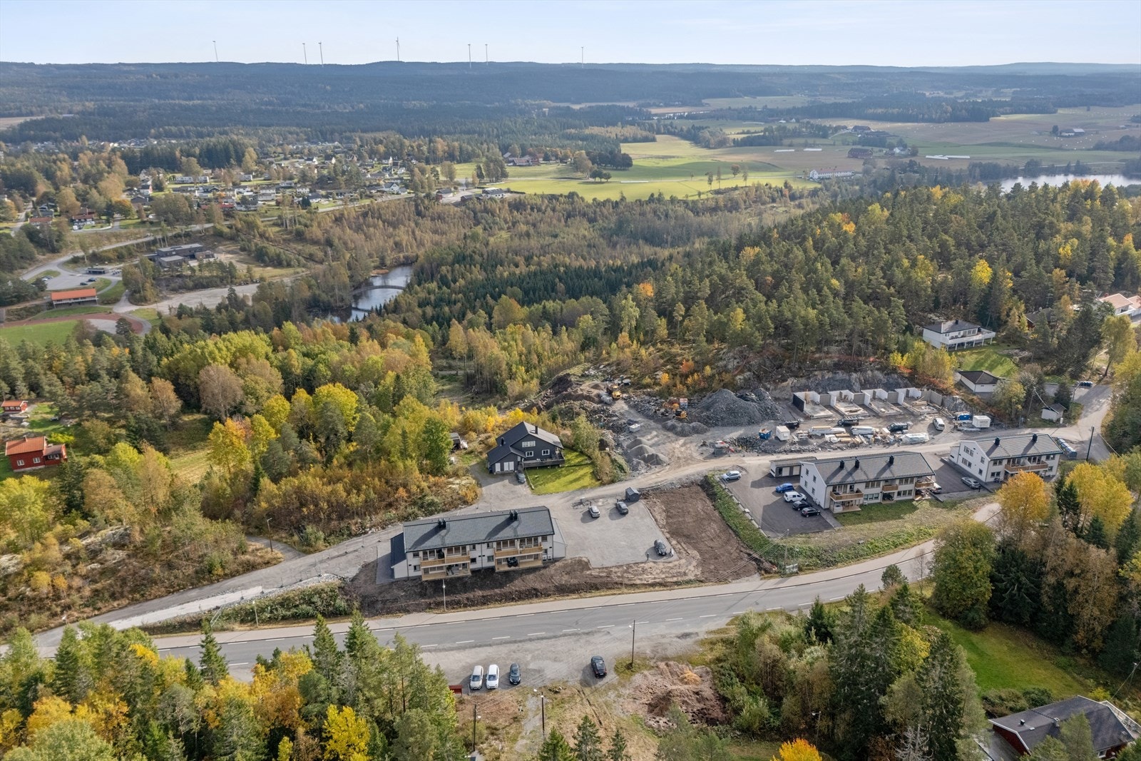 Dronefoto Galleribilde