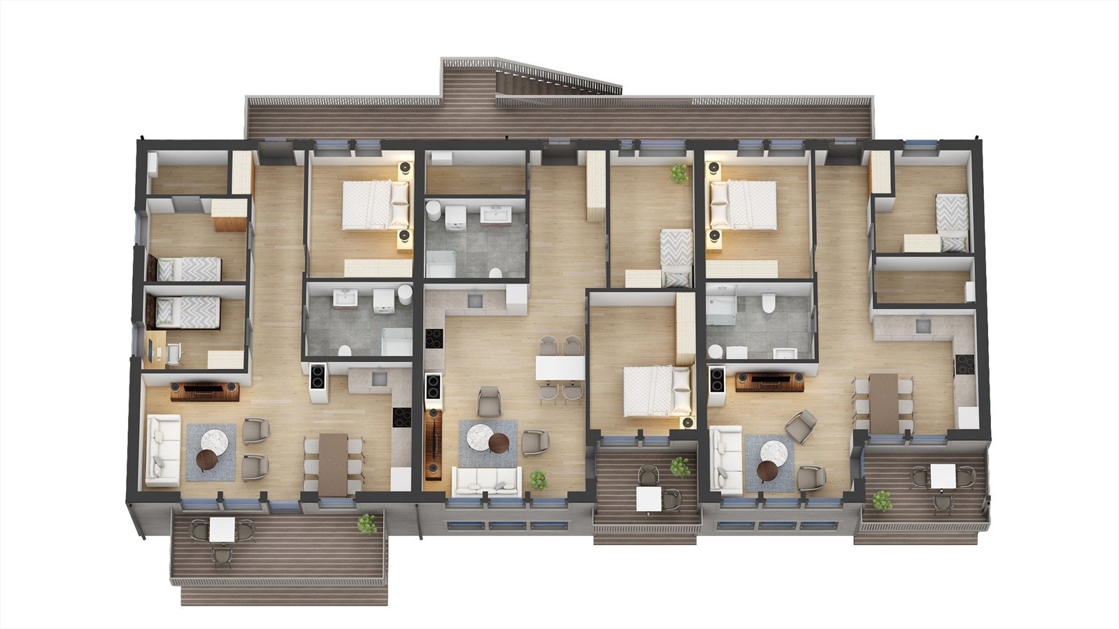 Plantegning 2. etasje Galleribilde