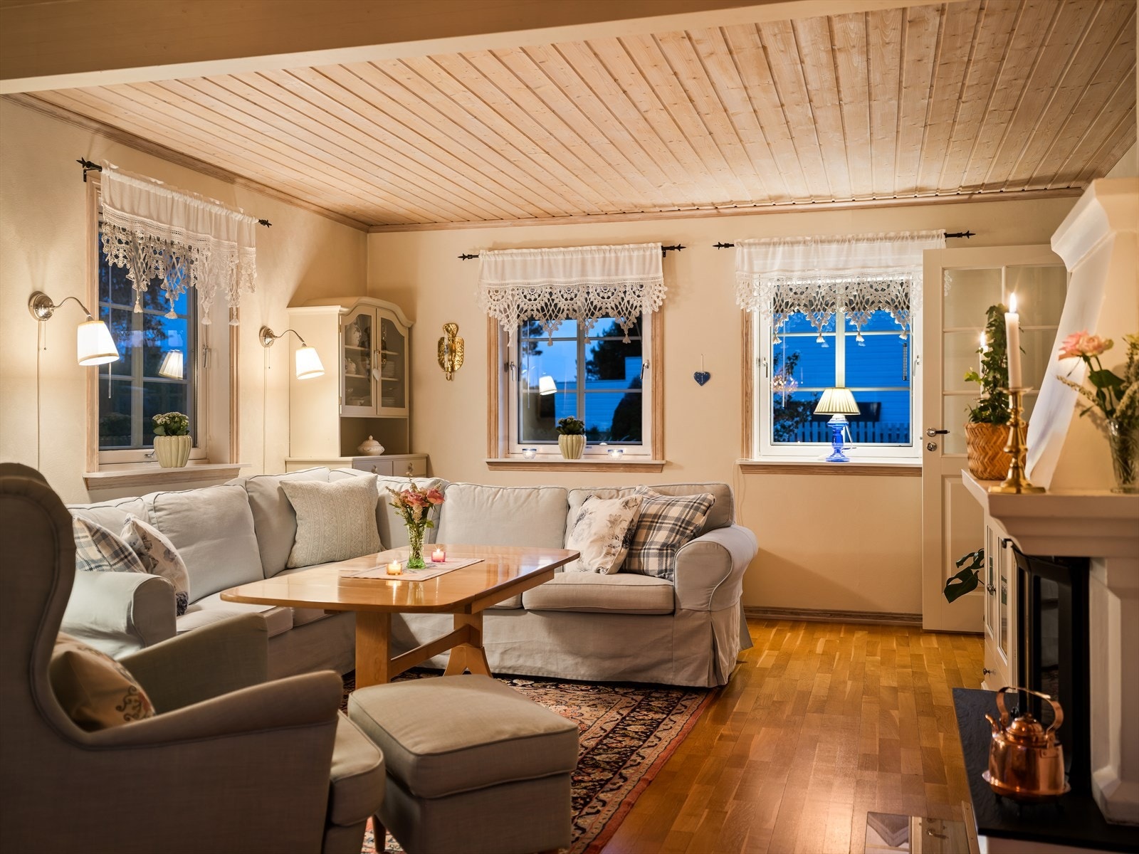 Kveldsstemning. Galleribilde