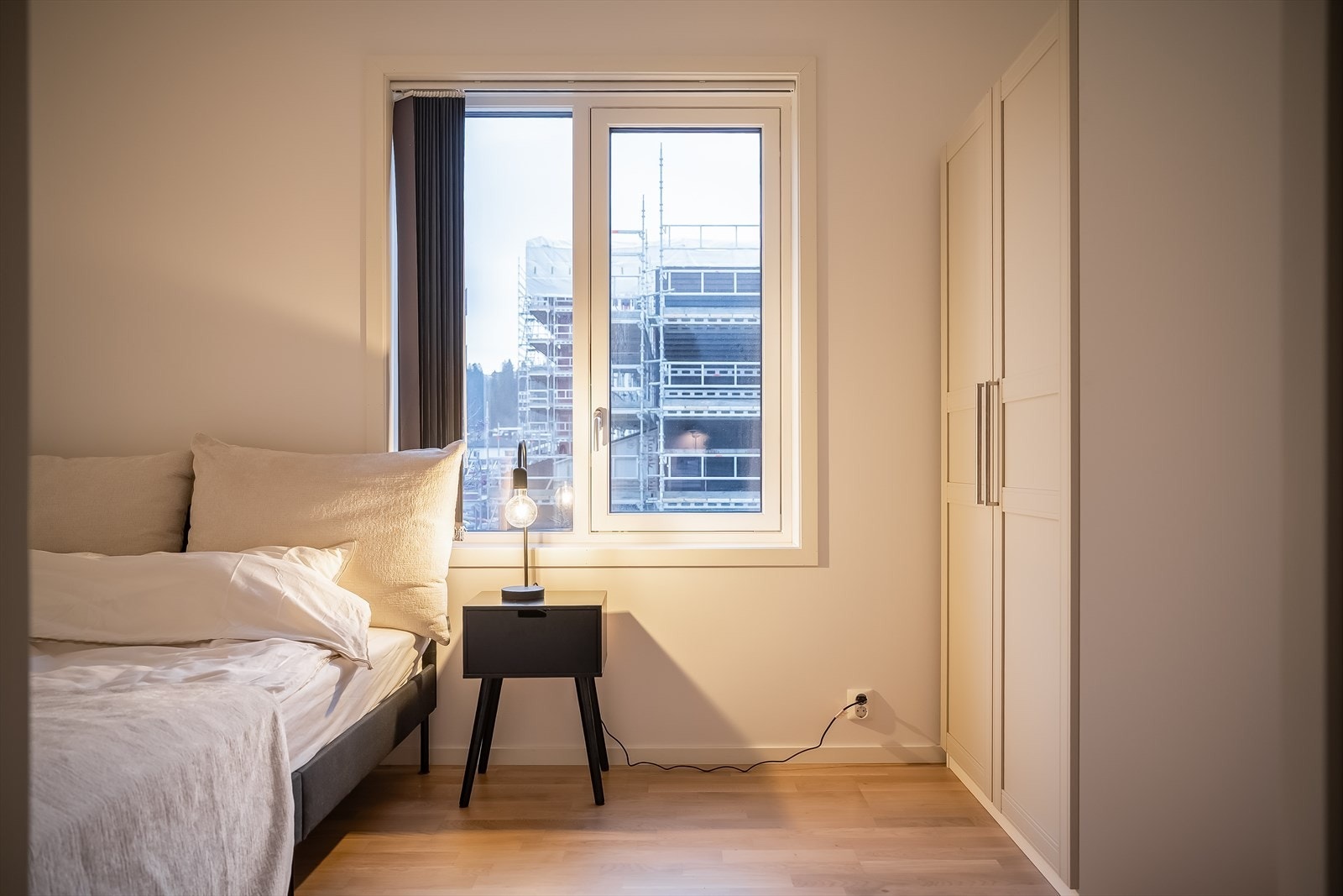 Her får du også gode garderobemuligheter. Galleribilde