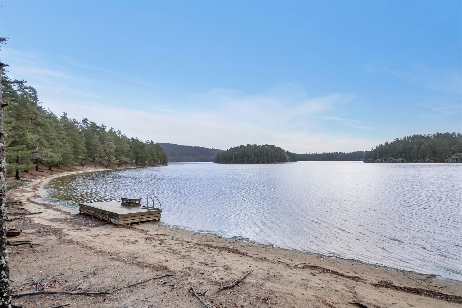 Fine bade- og fiskemuligheter like i nærheten Galleribilde
