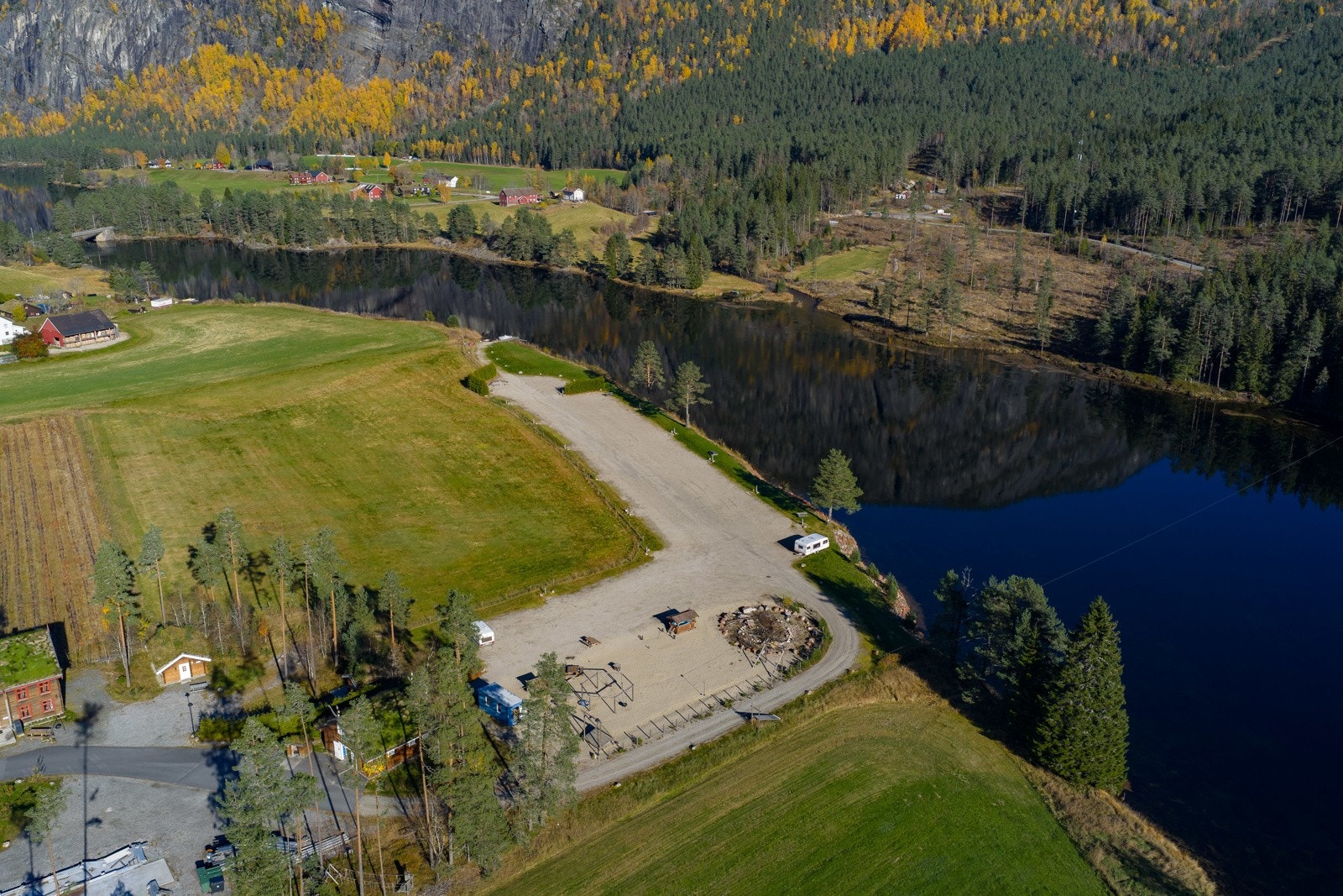 Campingområrdet - oversiktsbilde Galleribilde