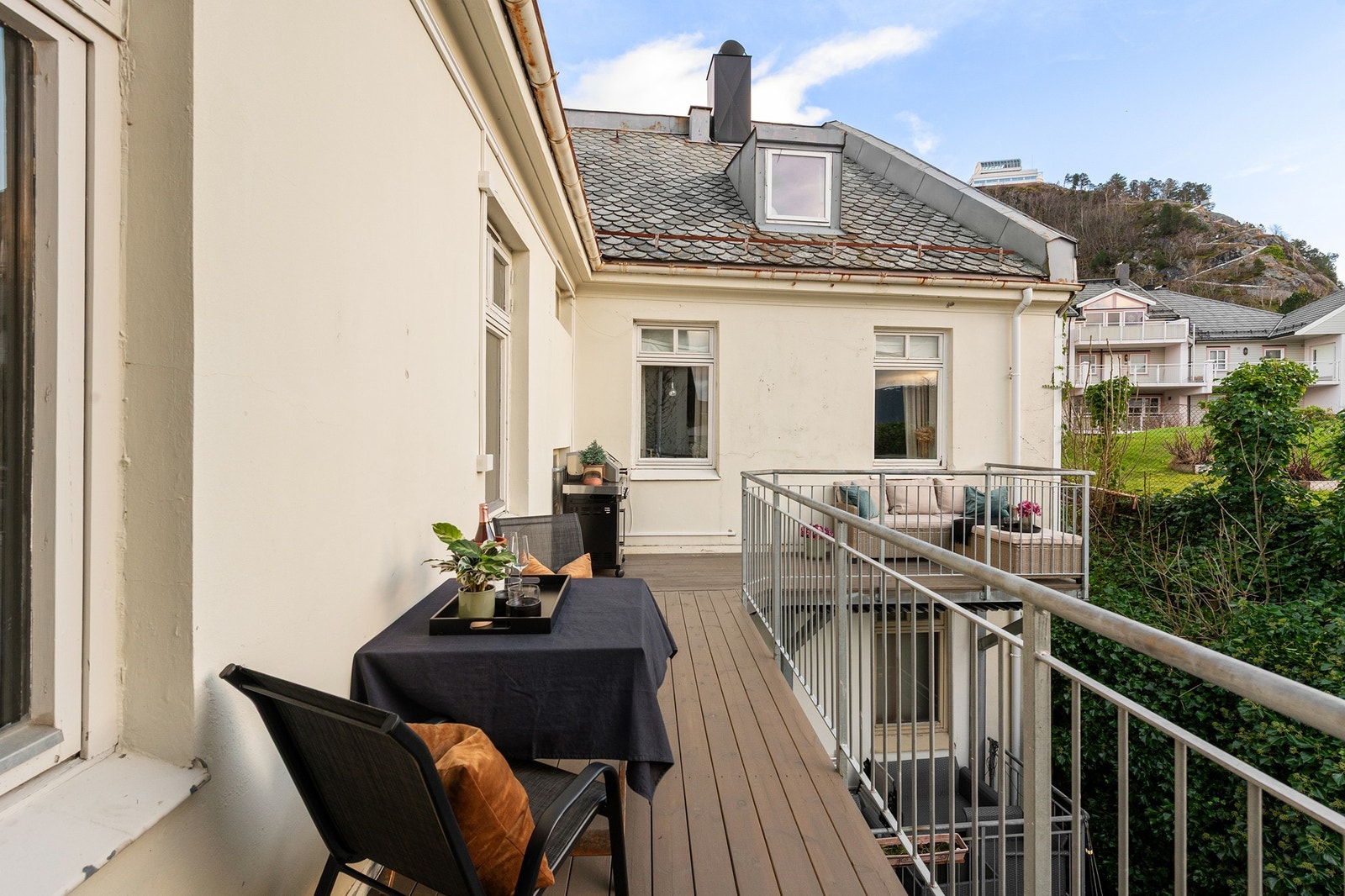 Sydvendt veranda på 15 kvm Galleribilde