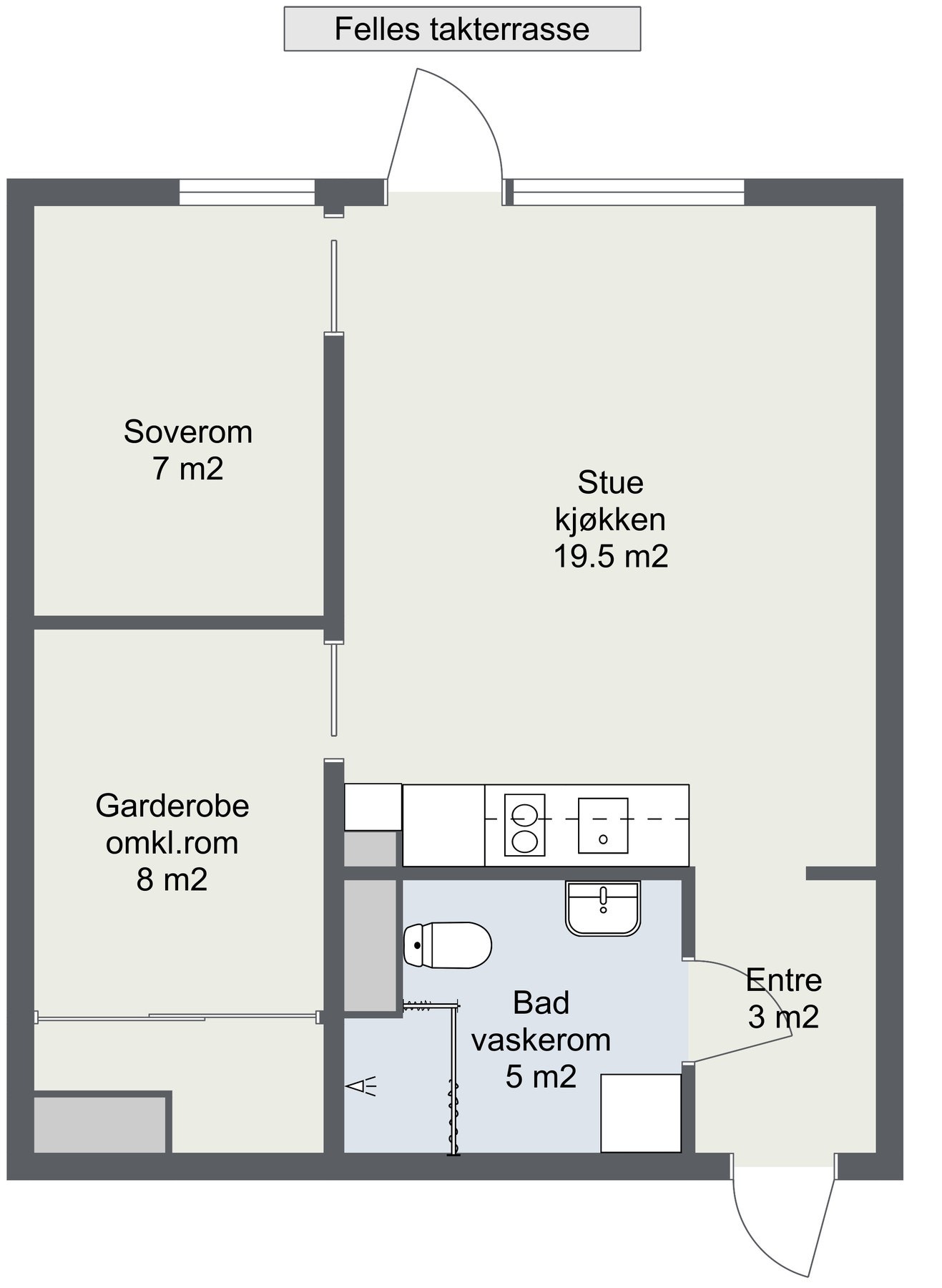 Planskisse. Galleribilde