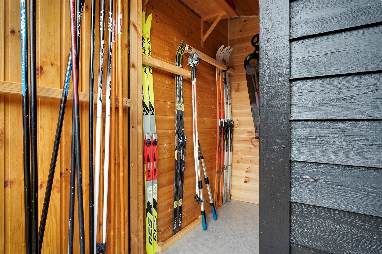 Utendørs bod Galleribilde