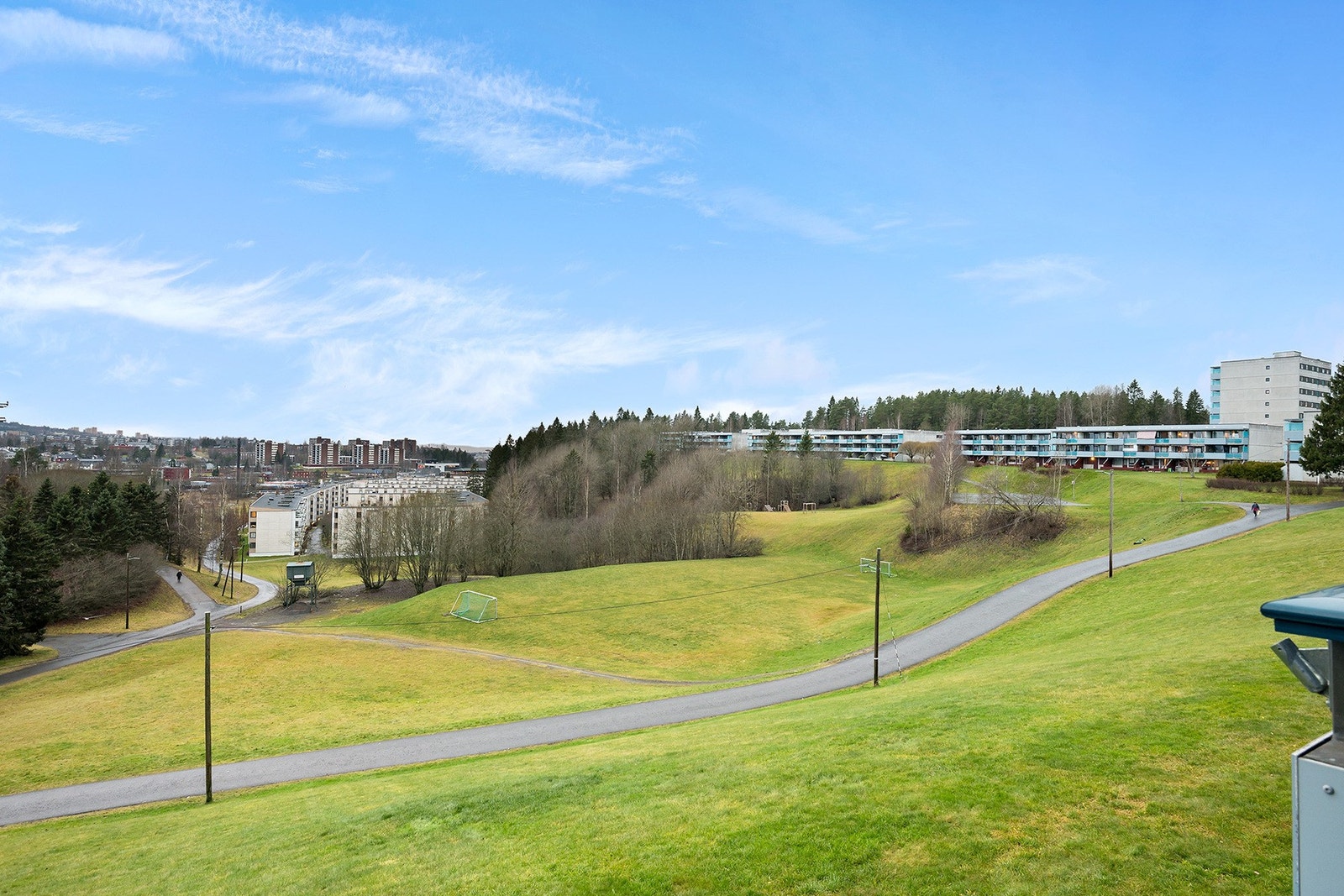 Utsikten fra balkongen. Galleribilde