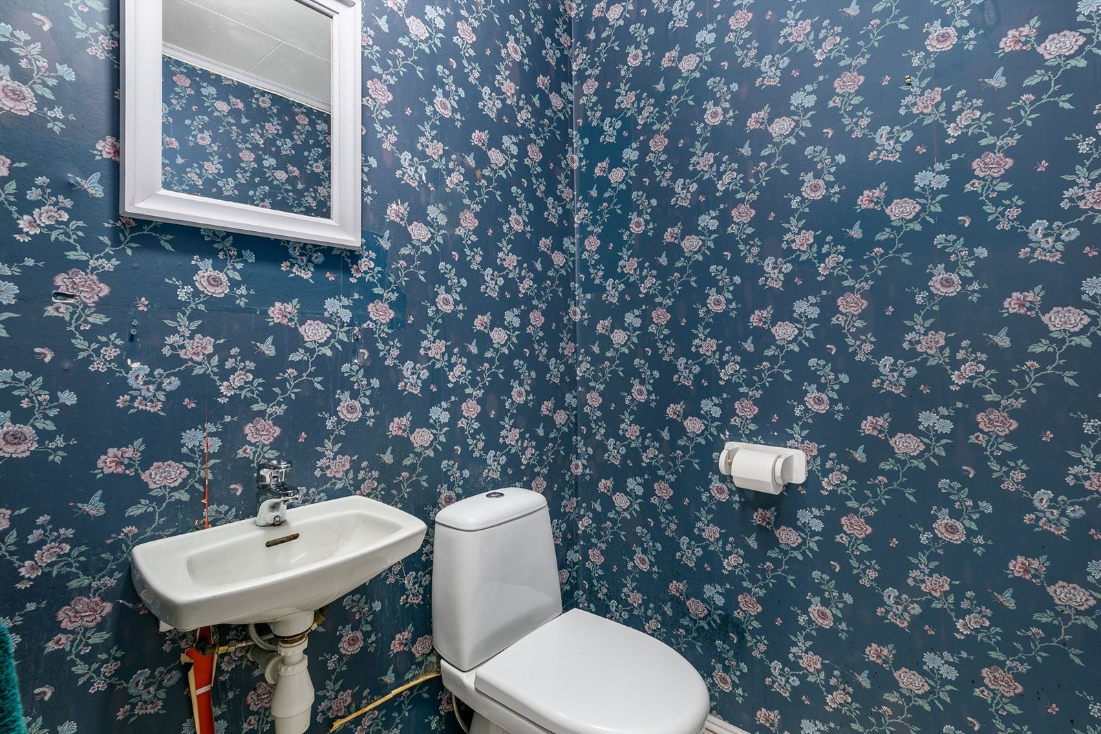 Ved entreen finnes et toalettrom som er praktisk å ha i samme etasje som den sosiale sonen. Galleribilde