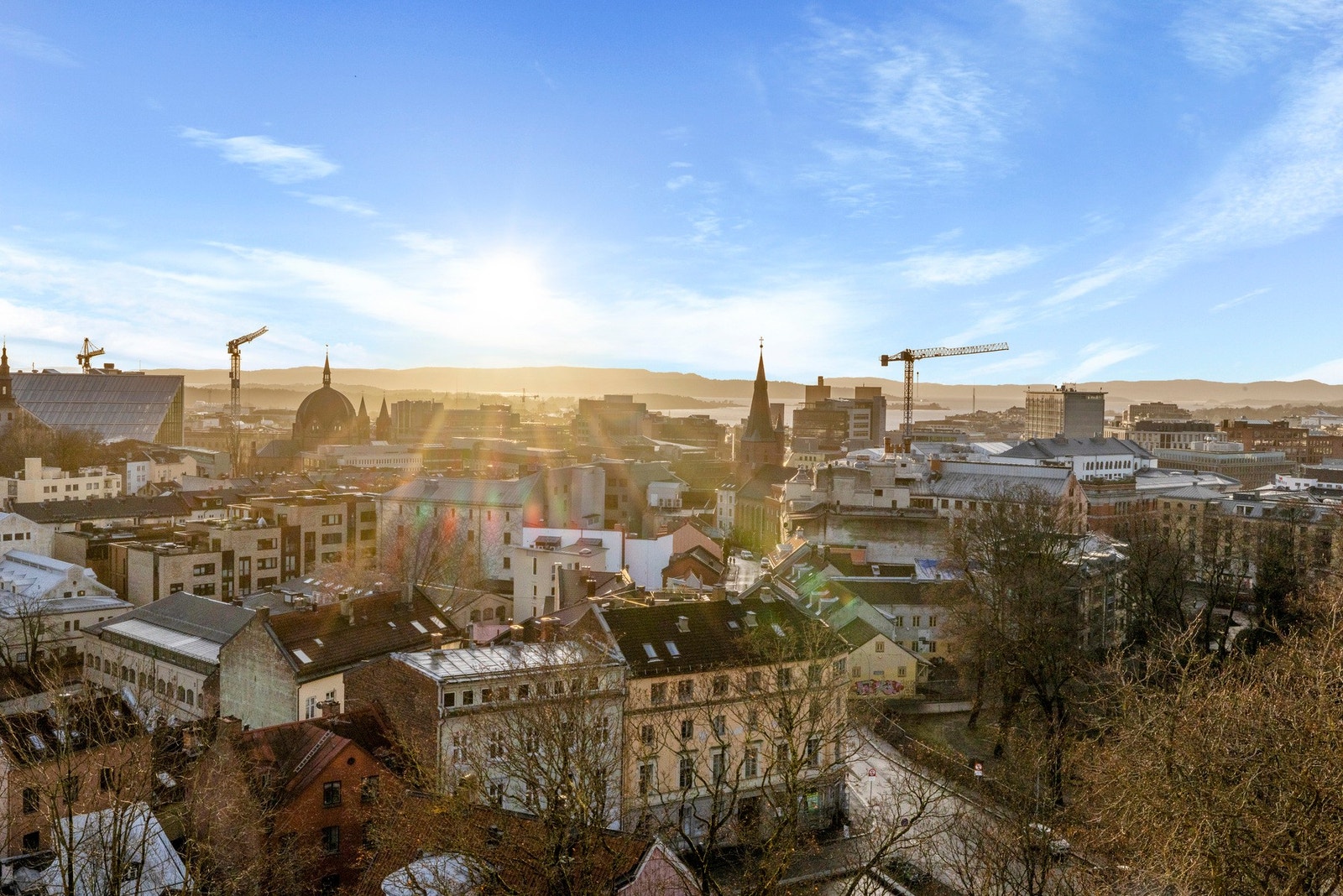 Her er det fantastisk utsikt ut over Oslo. Galleribilde