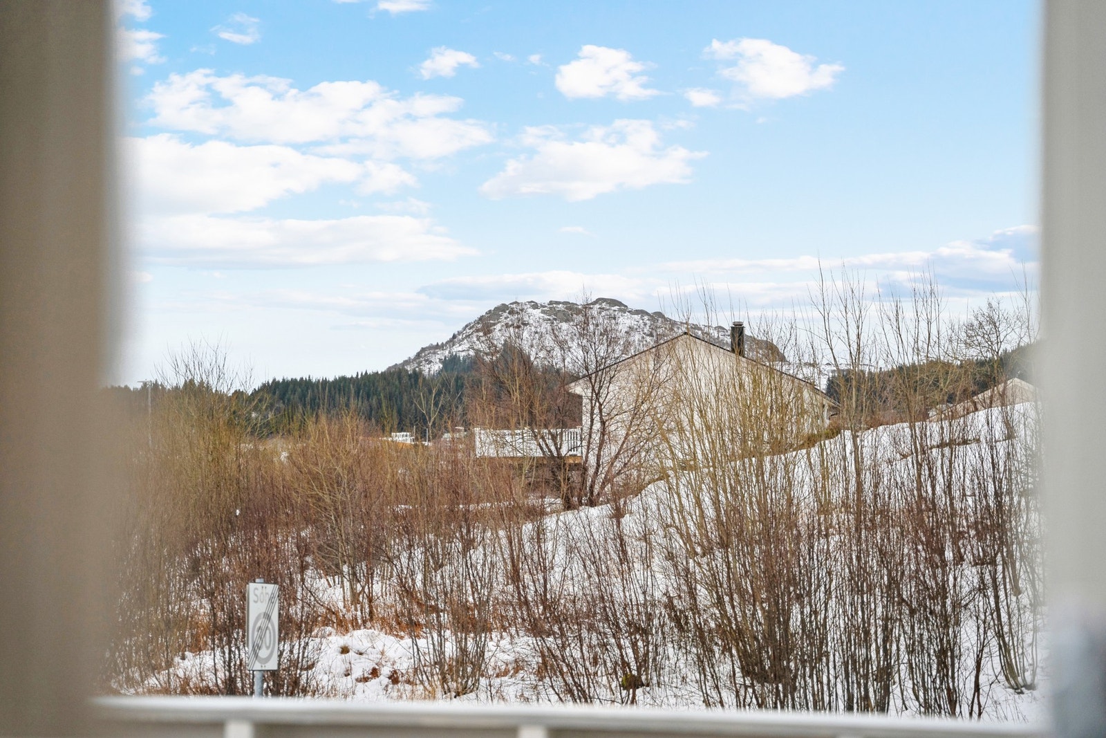 Fin utsikt mot Steinberget. Galleribilde