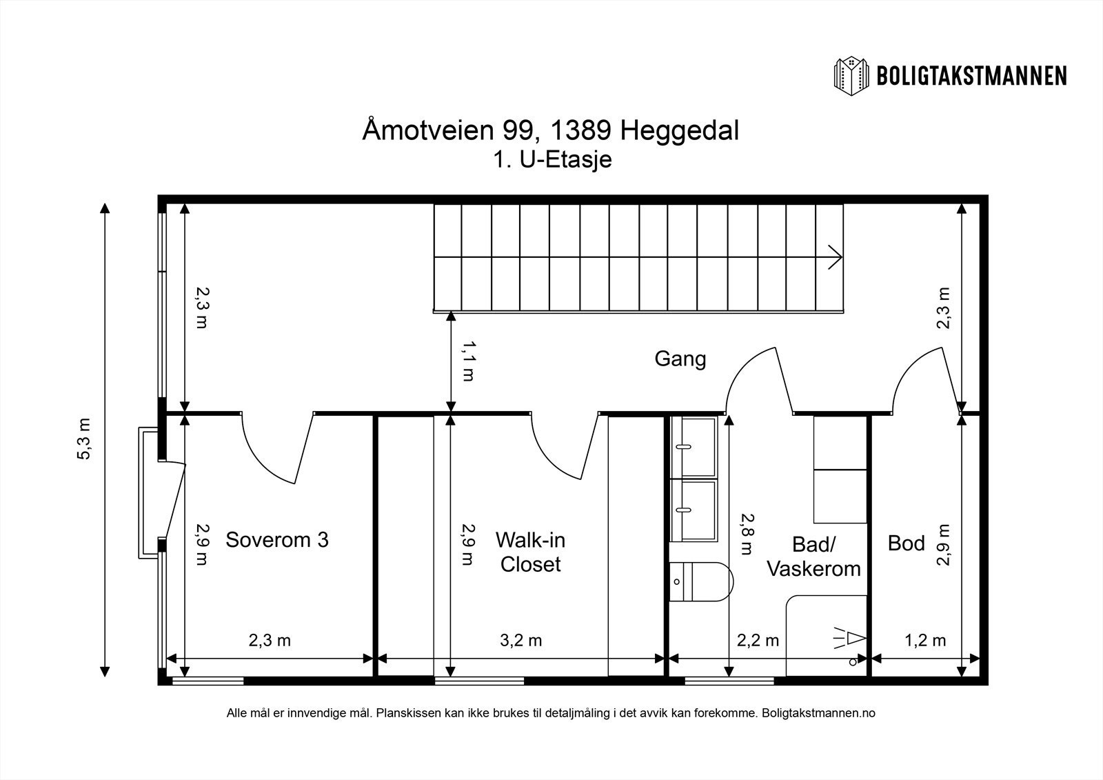 1. U-Etasje. Galleribilde