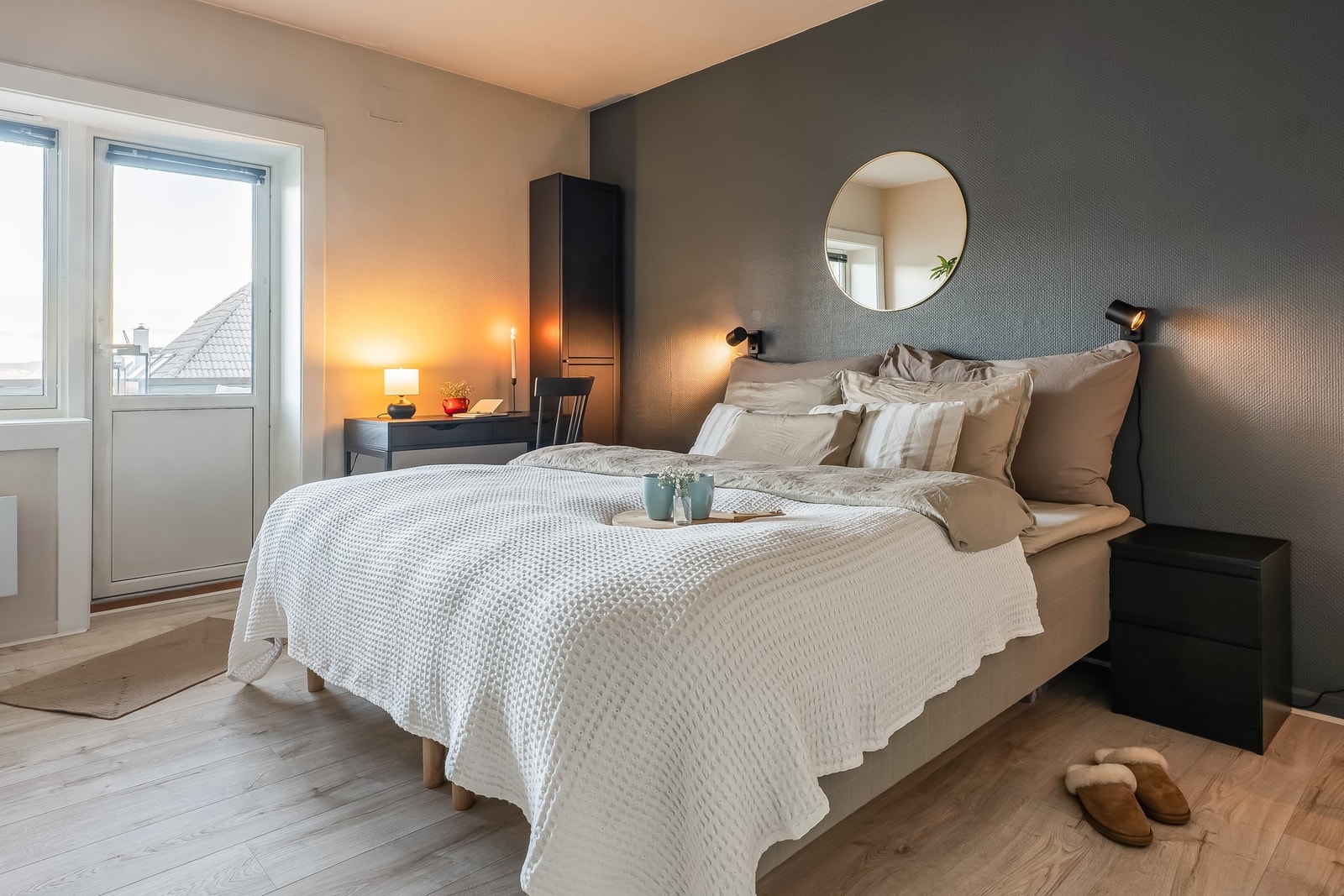 Stort og godt soverom på 12,1 kvm. Galleribilde