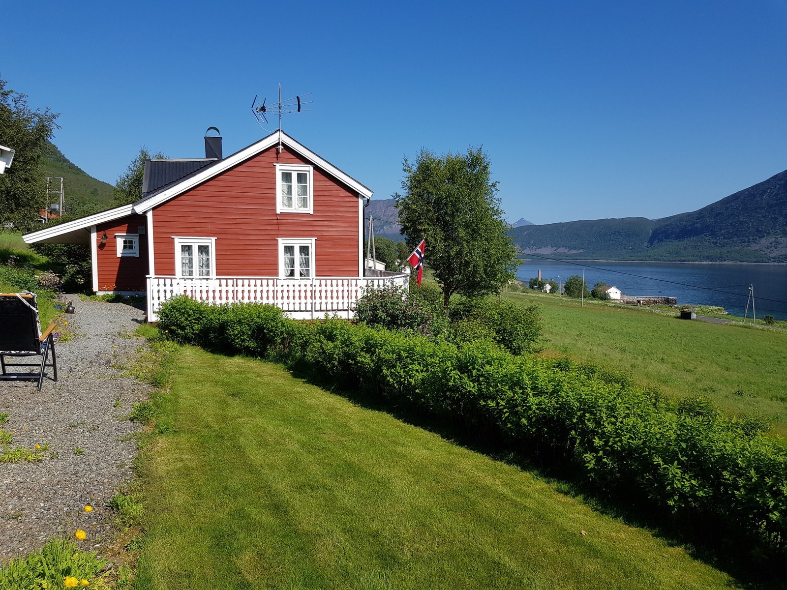 Flott opparbeidet hage. (bilde tatt av selger) Galleribilde