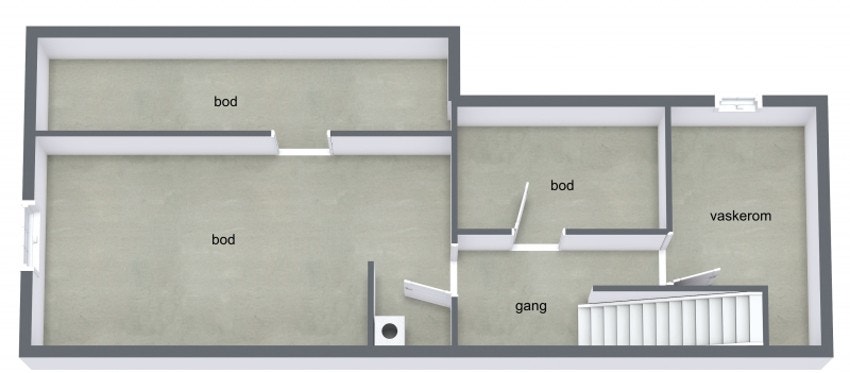 Plantegning kjeller Galleribilde