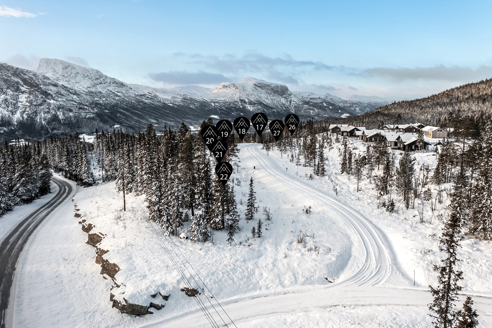 Strupa ligger i direkte nærhet til langrenn og kun en kort kjøretur unna butikker/fasiliteter ved Ulsåk. Galleribilde
