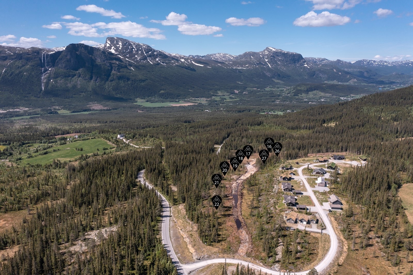 Gode solforhold, fantastisk utsikt og er et flott utgangspunkt for turer året rundt. Galleribilde